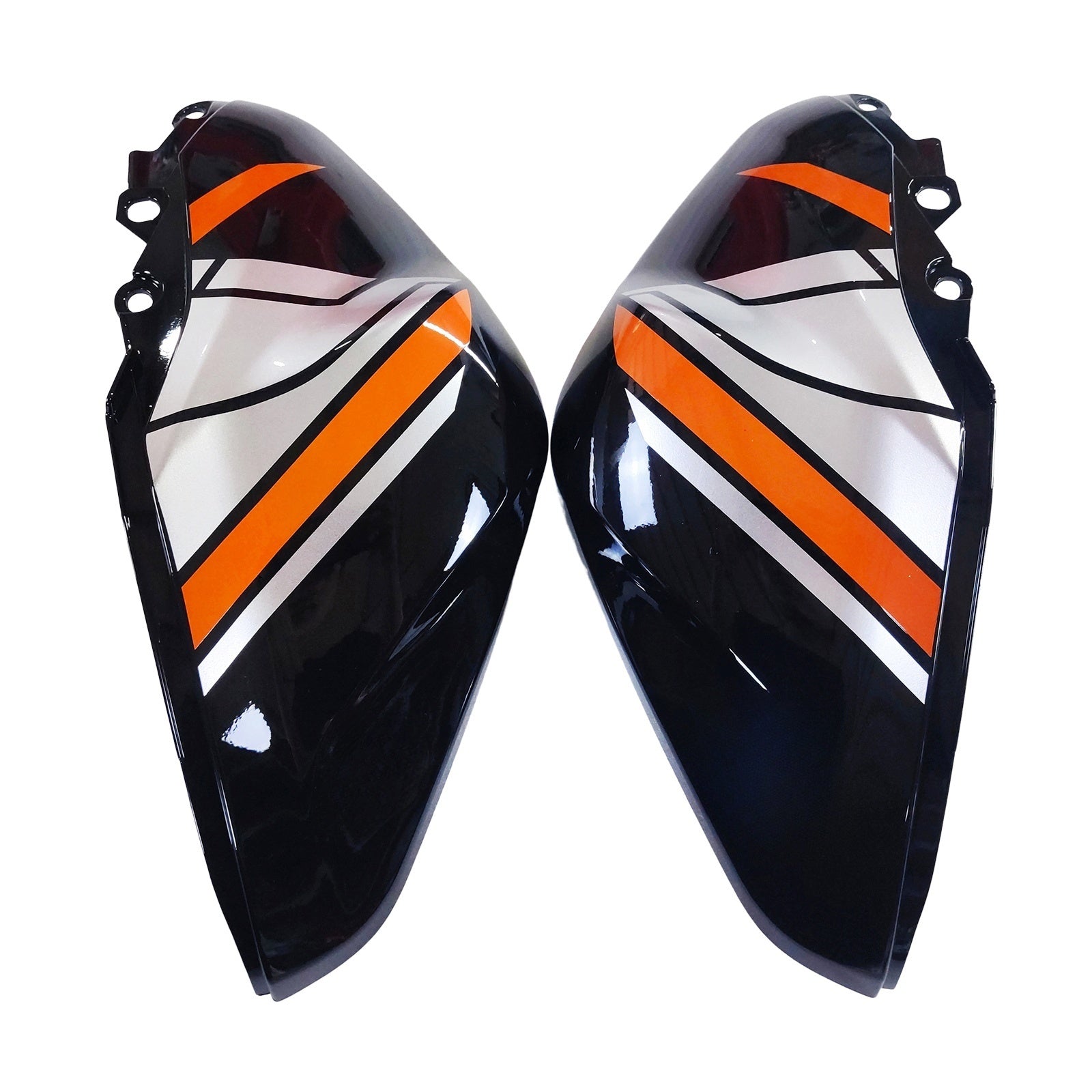 Amotopart YZF-R3 2014-2018 R25 2015-2017 Yamaha Black&Orange Fairing Kit