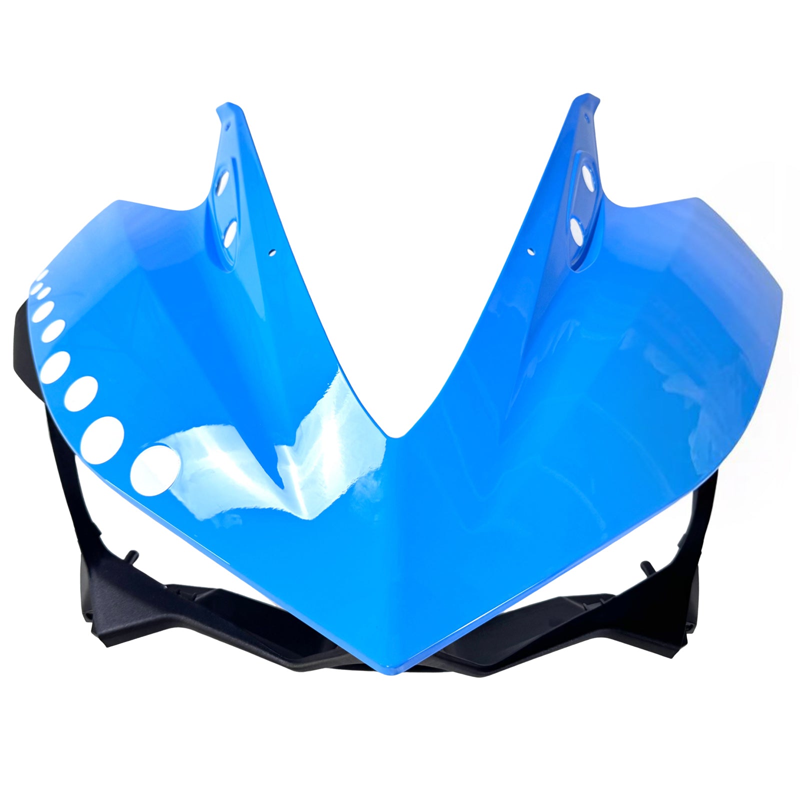 Amotopart YZF-R3 2014-2018 R25 2015-2017 ヤマハ ブルー&イエロー シャークティース フェアリングキット