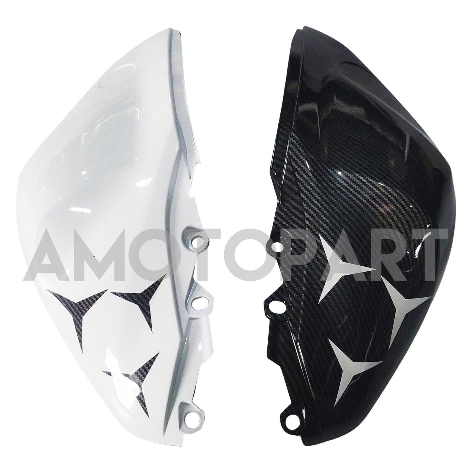 Amotopart YZF-R3 2014-2018 R25 2015-2017 Yamaha Blue&Black Carbon Fiber Fairing Kit