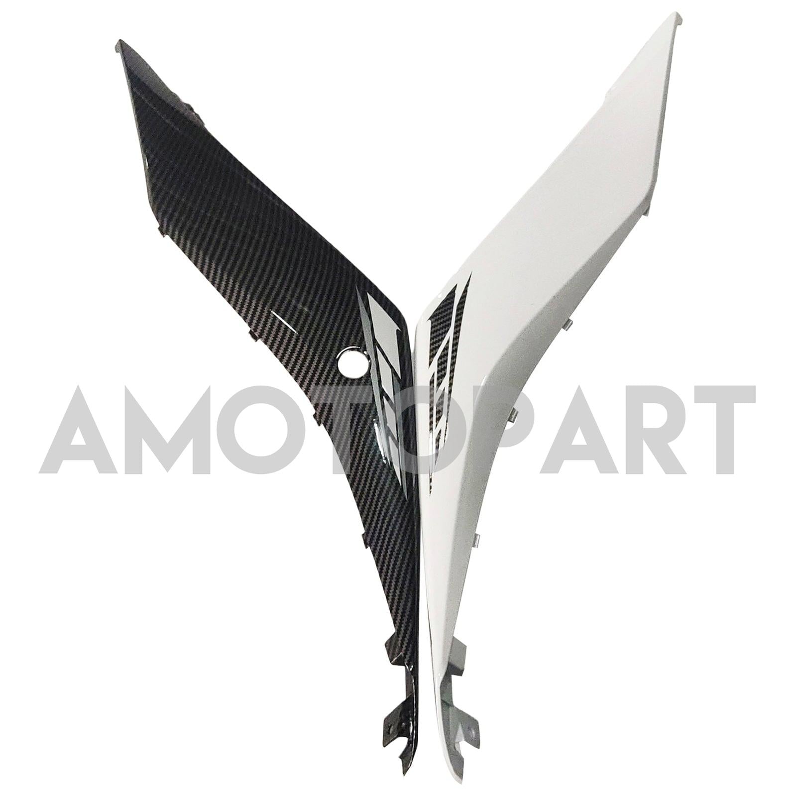 Amotopart YZF-R3 2014-2018 R25 2015-2017 Yamaha Blue&Black Carbon Fiber Fairing Kit