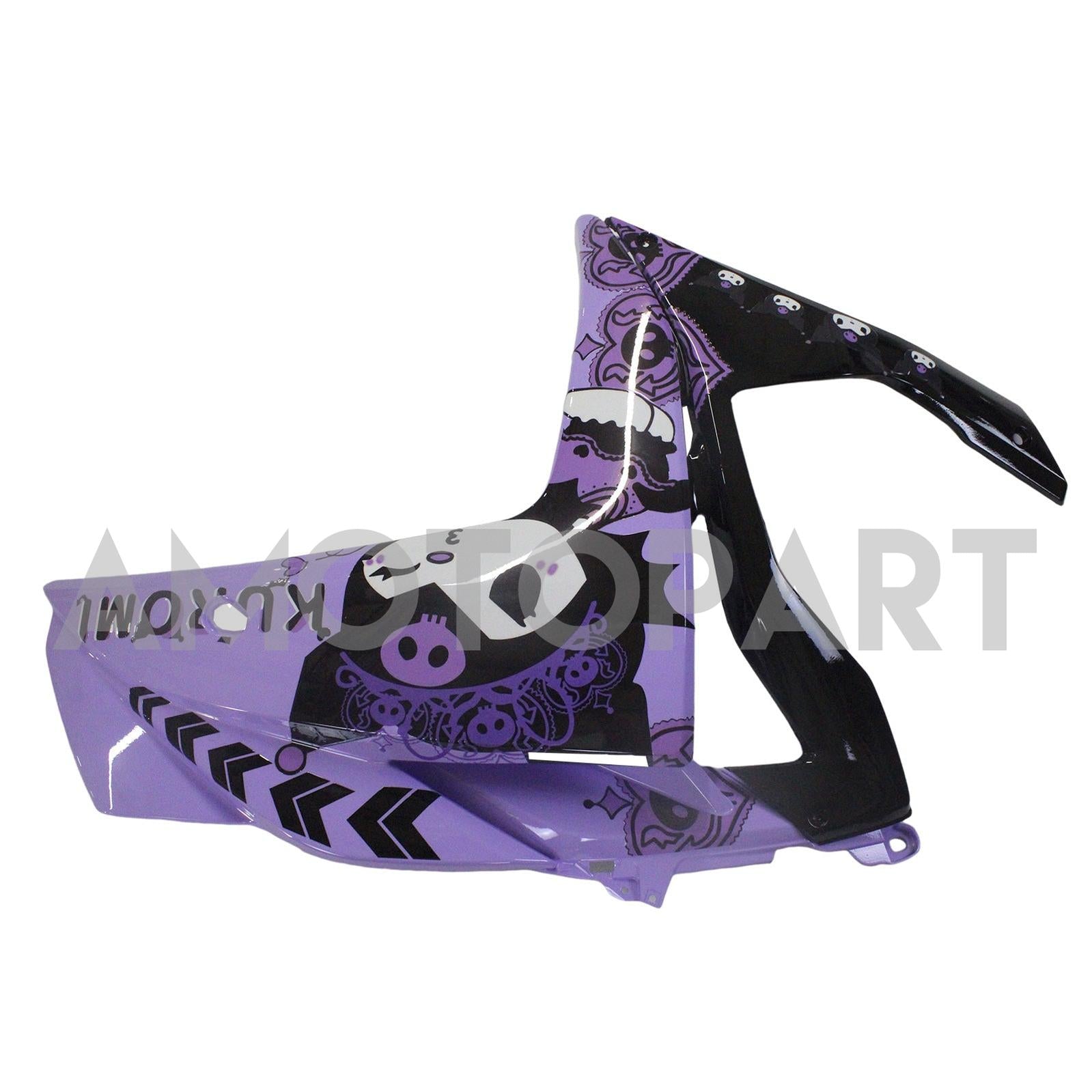 Amotopart YZF-R3 2014-2018 R25 2015-2017 Yamaha Purple&Black Fairing Kit