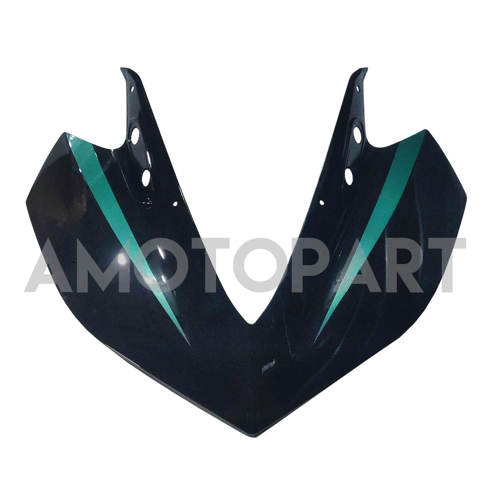 AMOTOTART YZF-R3 2014-2018 R25 2015-2017 Kit de carenagem Blue e Black Yamaha Blue & Black