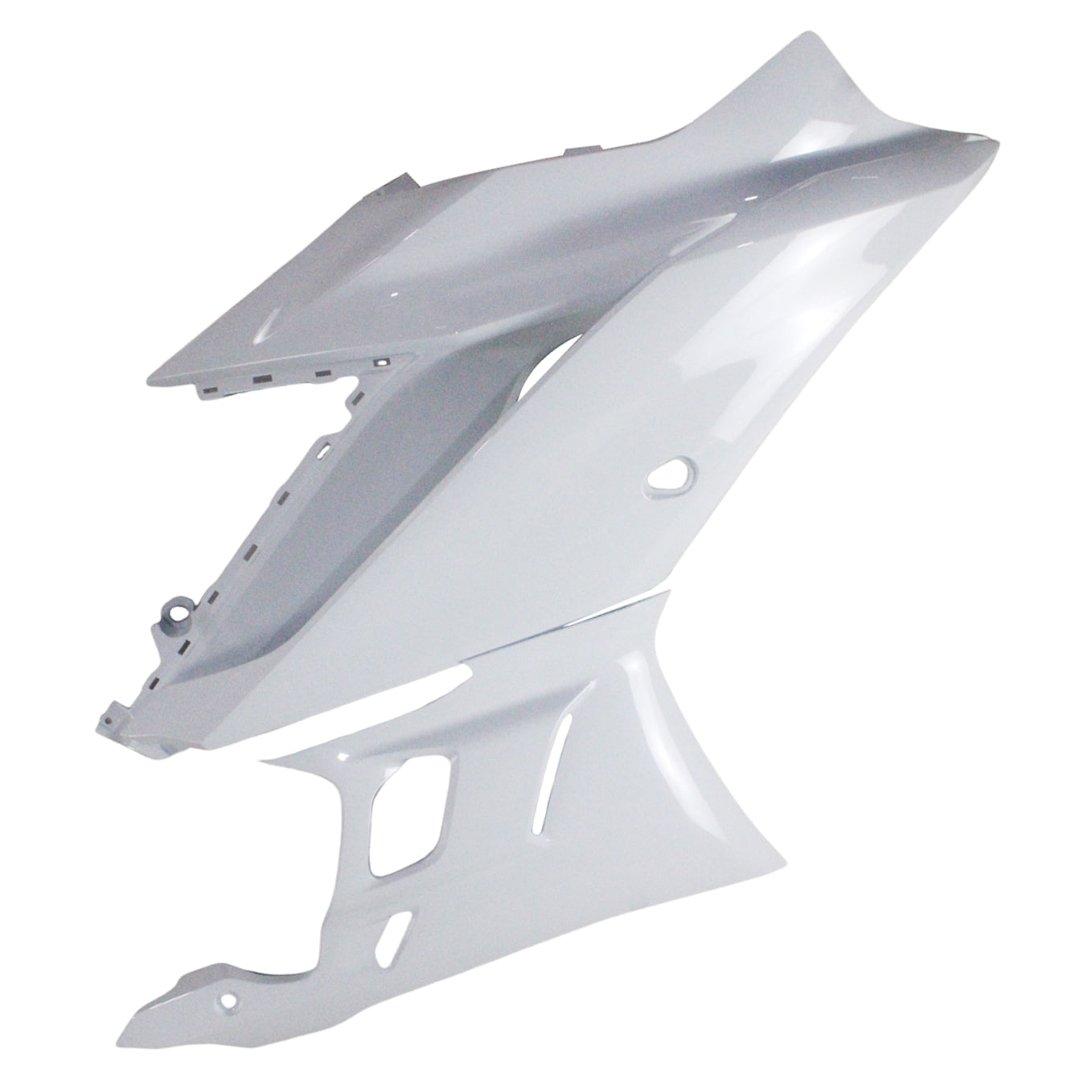 Amotopart 2019-2021 Yamaha YZF-R3 R25 White Fairing Kit