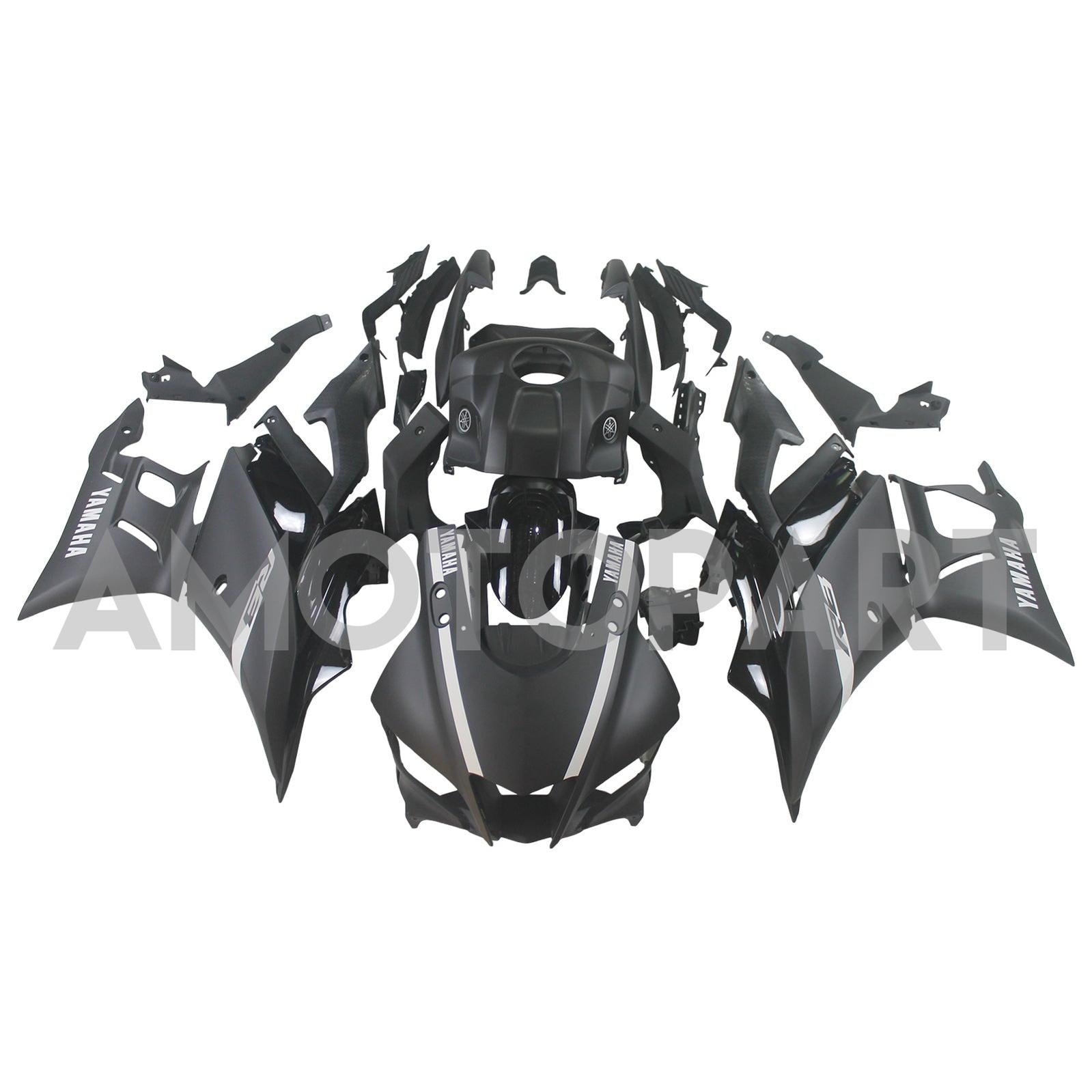 Amotopart Yamaha YZF-R3 R25 2019-2021 Fairing Kit