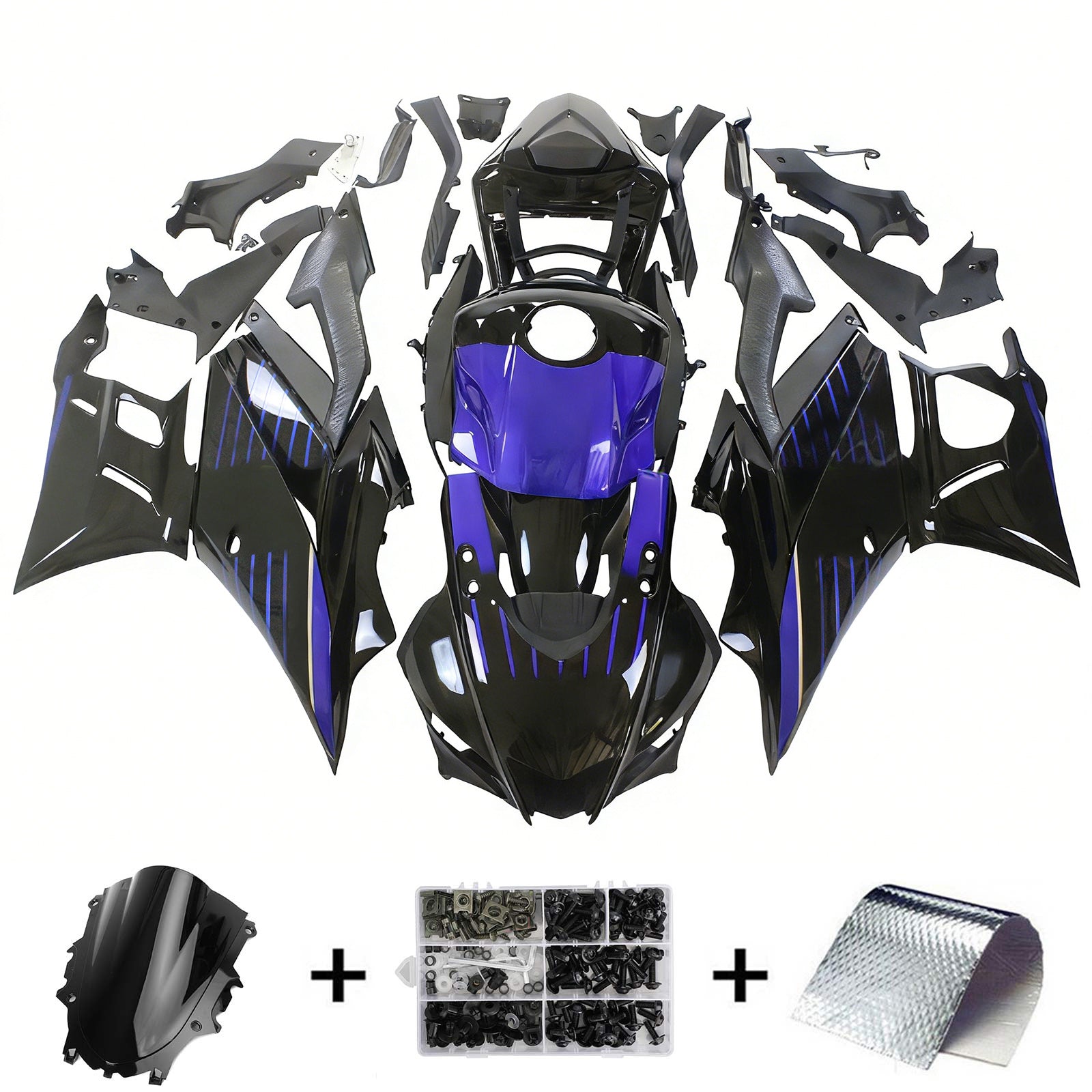 Amotopart Yamaha  2019-2021 YZF-R3 R25 Fairing Kit