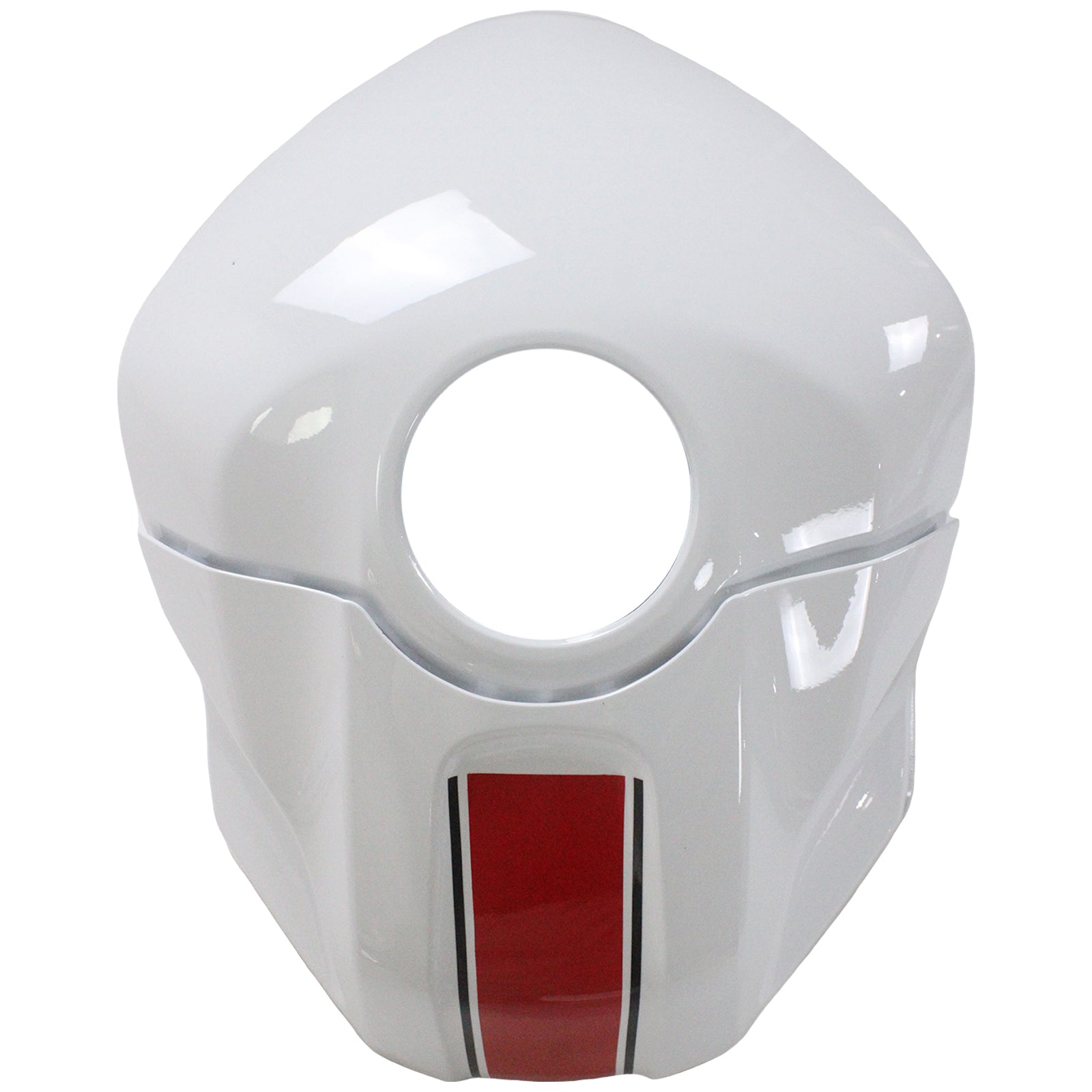 Amotopart Yamaha 2019-2021 YZF R3/YZF R25 White Red Fairing Kit