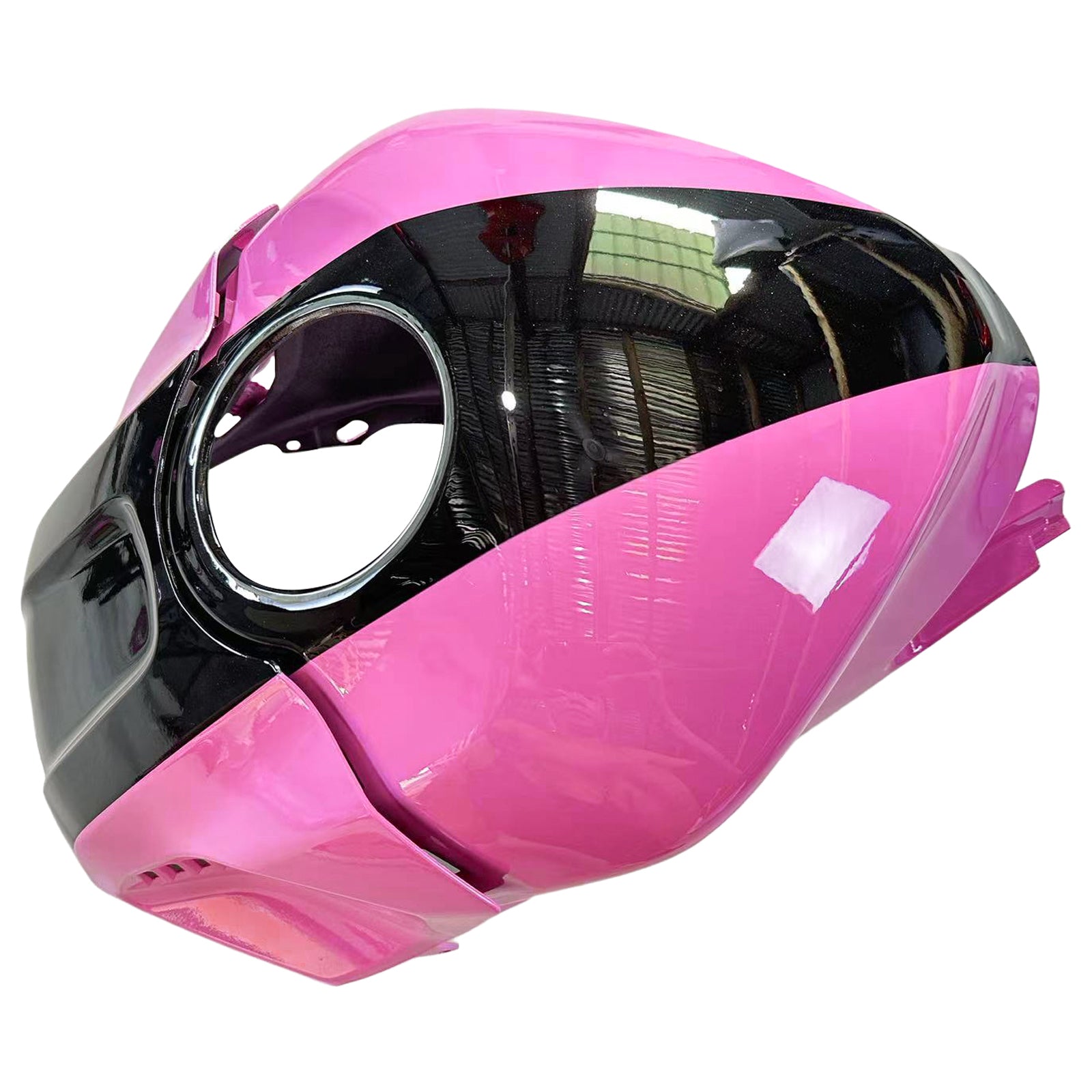 Amotopart Yamaha 2019–2021 YZF R3/YZF R25 Schwarz-Rosa Verkleidungsset