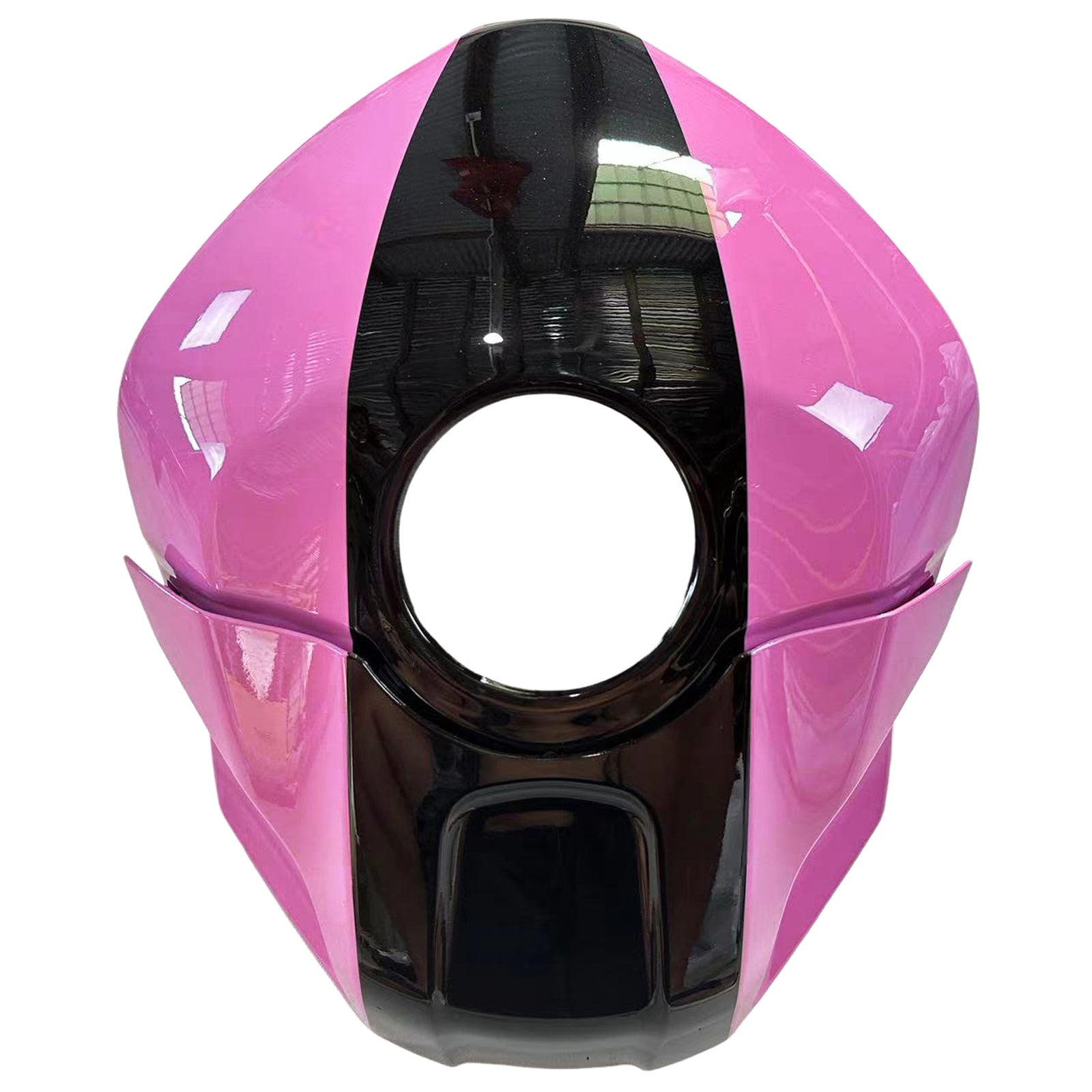 Amotopart Yamaha 2019–2021 YZF R3/YZF R25 Schwarz-Rosa Verkleidungsset