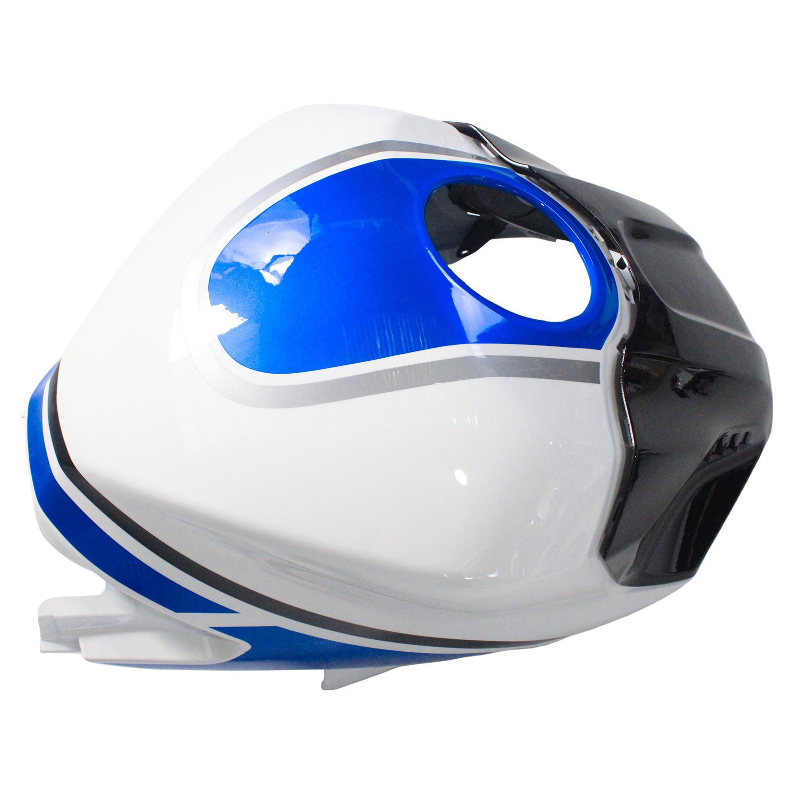 Amotopart ヤマハ 2019-2021 YZF R3/YZF R25 ブルー&ホワイト Style3 フェアリングキット