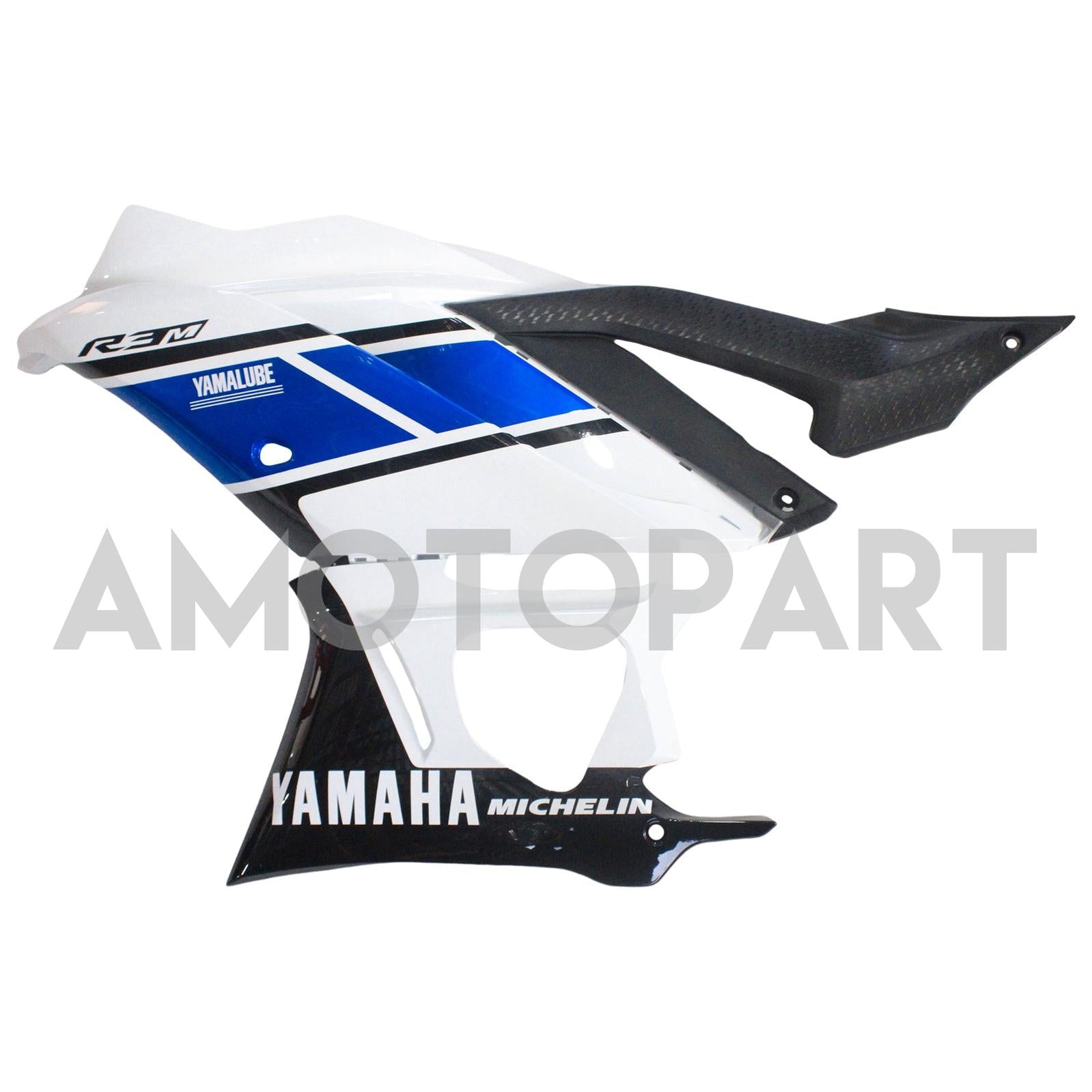 Amotopart Yamaha 2019-2021 YZF R3/YZF R25 Blue & White Styl3 Fairing Kit