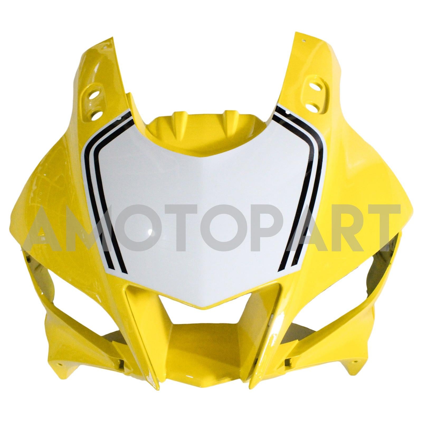 Amotopart Yamaha 2019-2021 YZF R3/YZF R25 Yellow Black White Fairing Kit