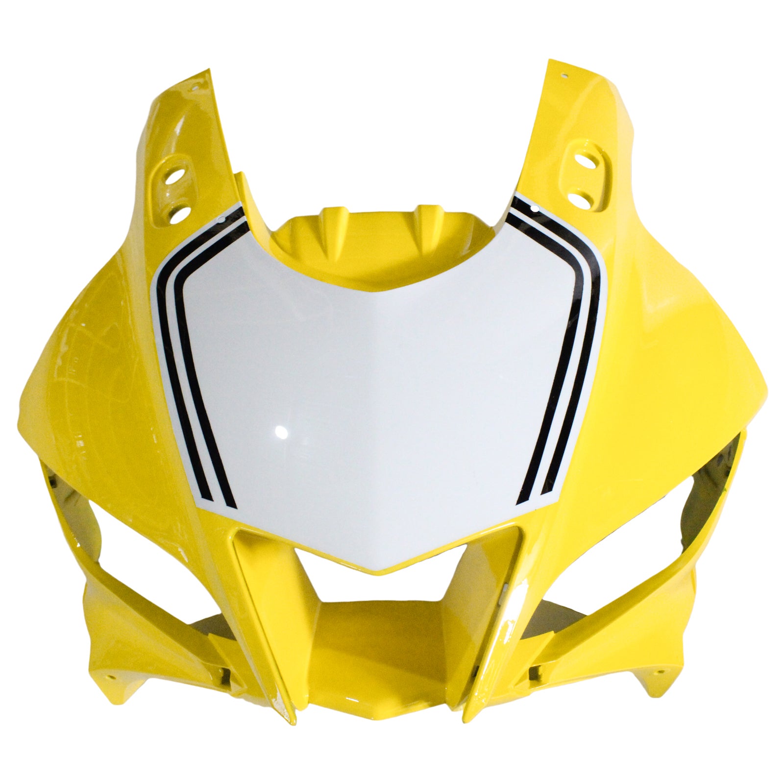Amotopart Yamaha 2019-2021 YZF R3/YZF R25 Kit de carenado amarillo negro blanco