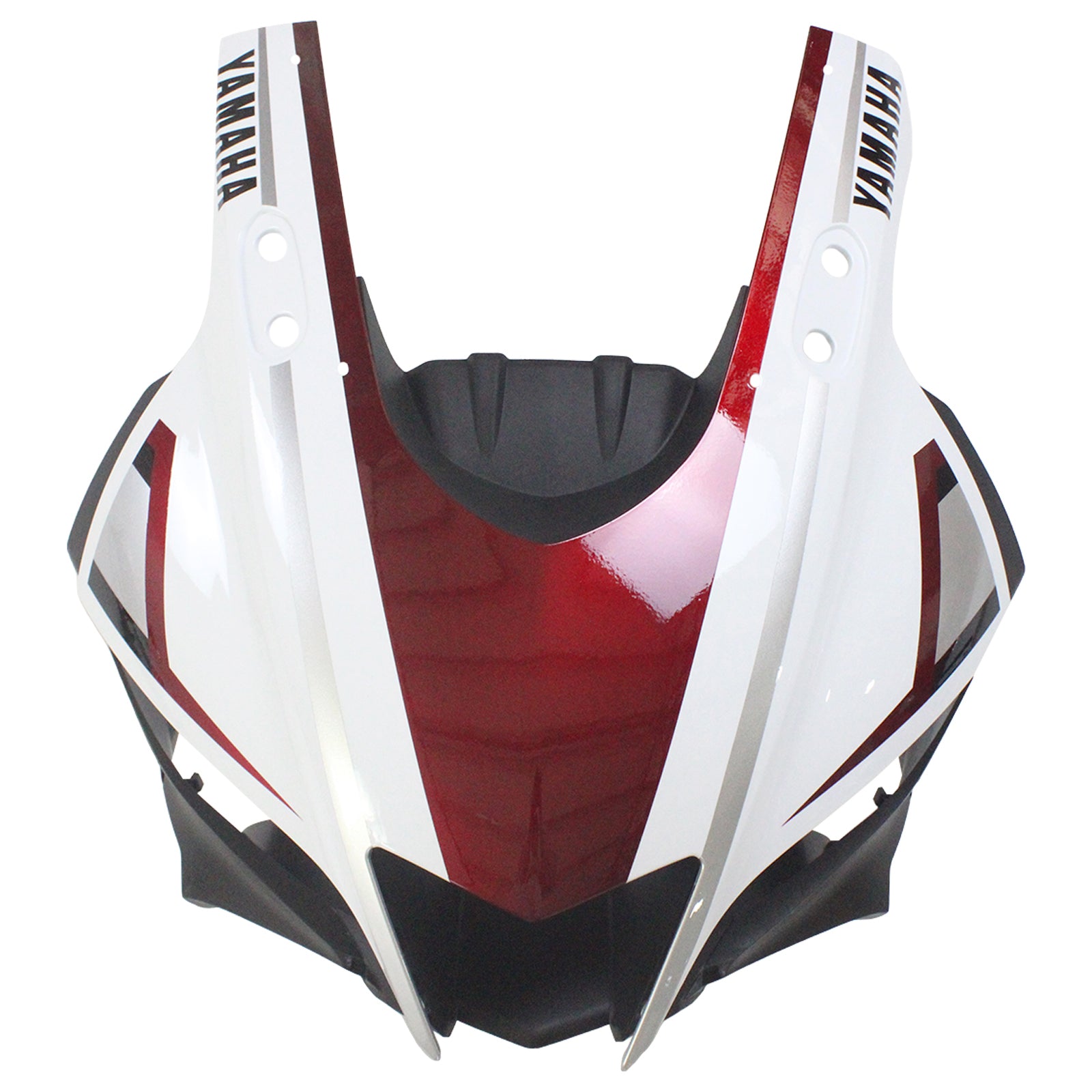 Amotopart Yamaha 2019–2021 YZF R3/YZF R25 Rot Schwarz Weiß Verkleidungsset