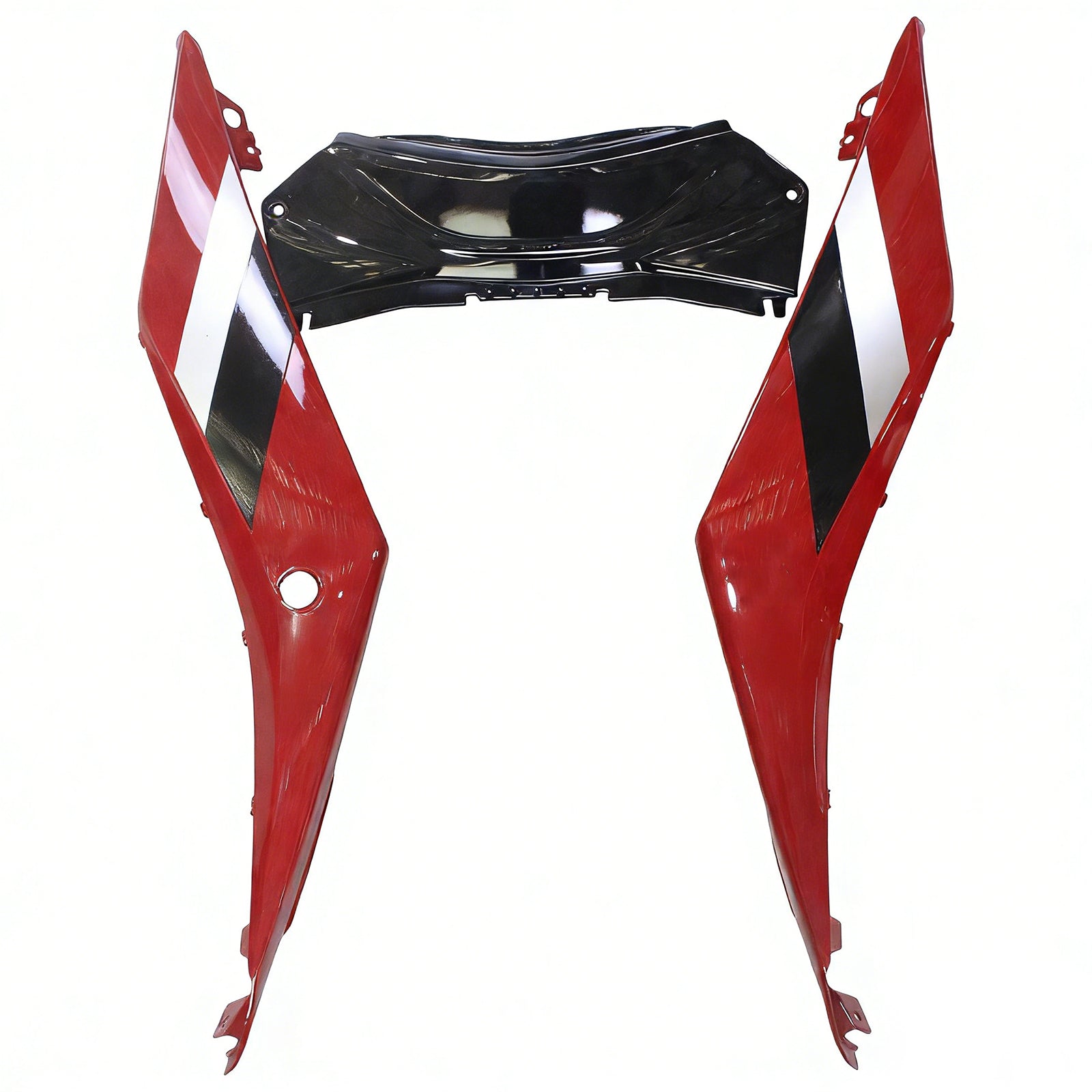 Amotopart Yamaha 2019-2021 YZF R3/YZF R25 Red&Black Style1 Fairing Kit