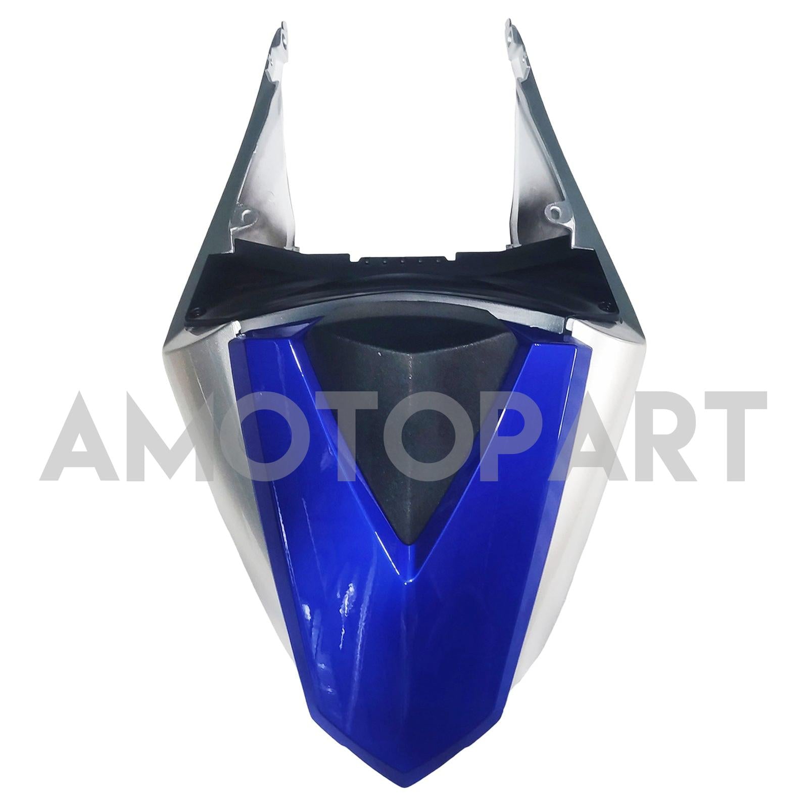 Amotopart Yamaha 2019-2021 YZF R3/YZF R25 Blue&Silver Carbon fiber Fairing Kit