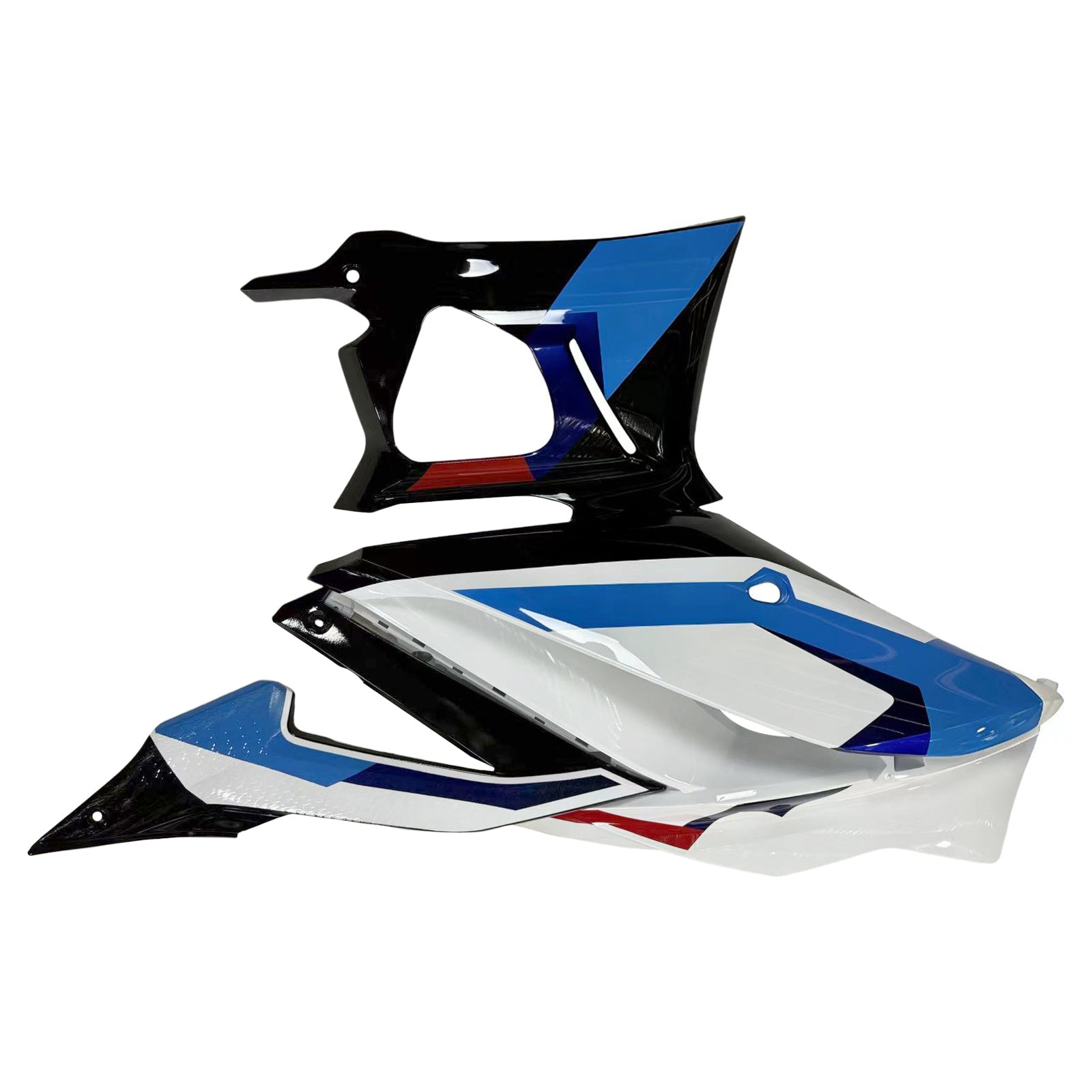 Amotopart Yamaha 2019–2021 YZF R3/YZF R25 Rot&Blue Style2 Verkleidungssatz