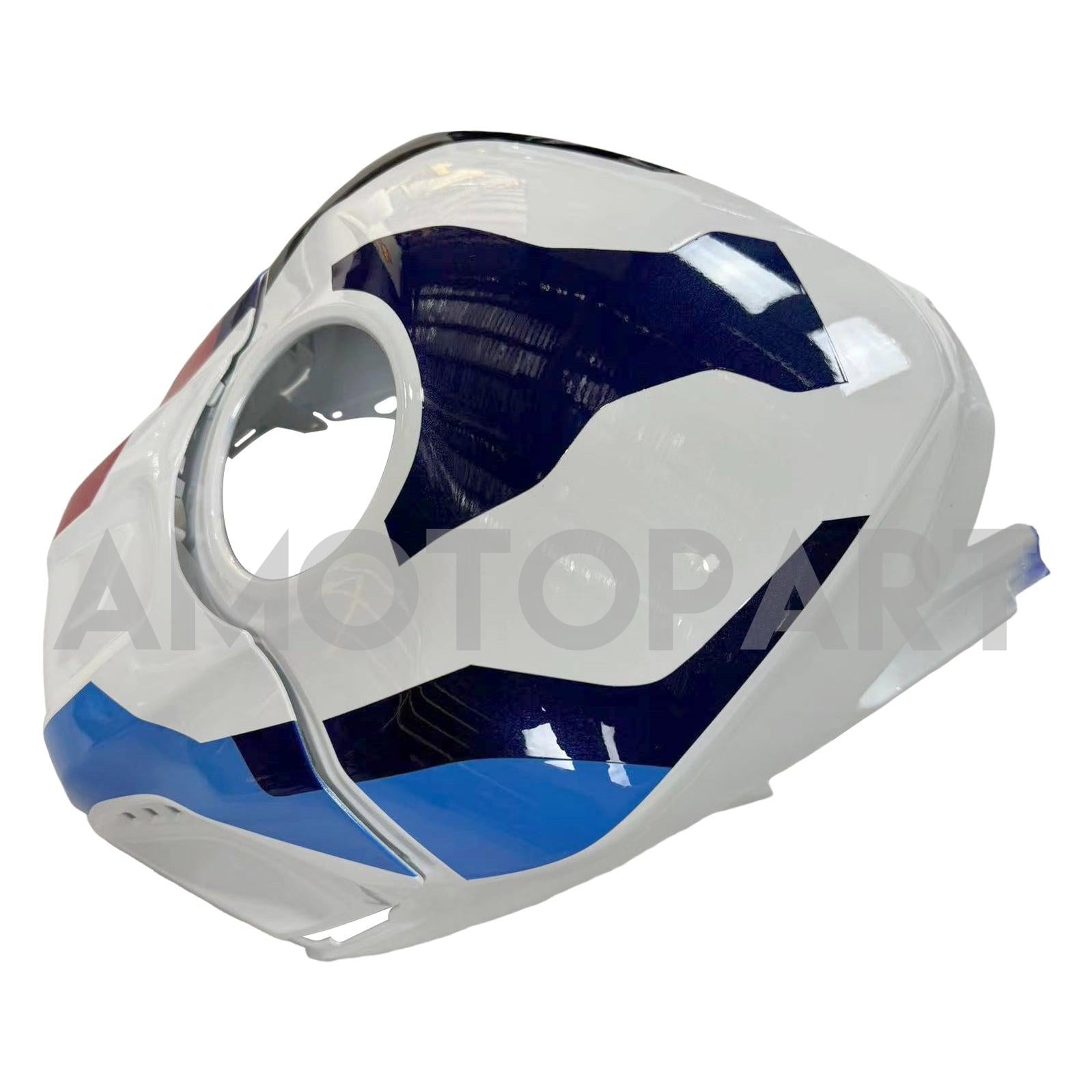 Amotopart Yamaha 2019–2021 YZF R3/YZF R25 Rot&Blaues Style2-Verkleidungskit