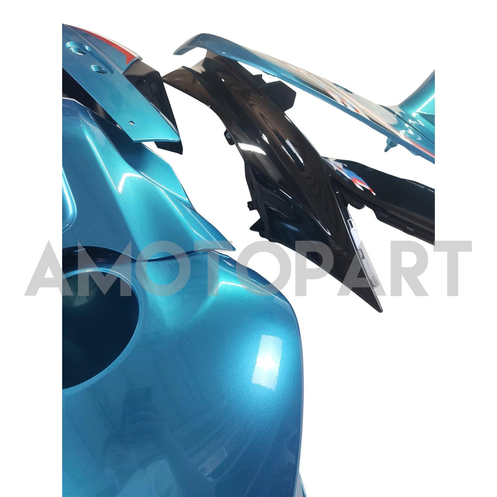 AMOTOPT 2019-2021 YAMAHA YZF-R3 R25 BLACK BLUEM Faiting Kit