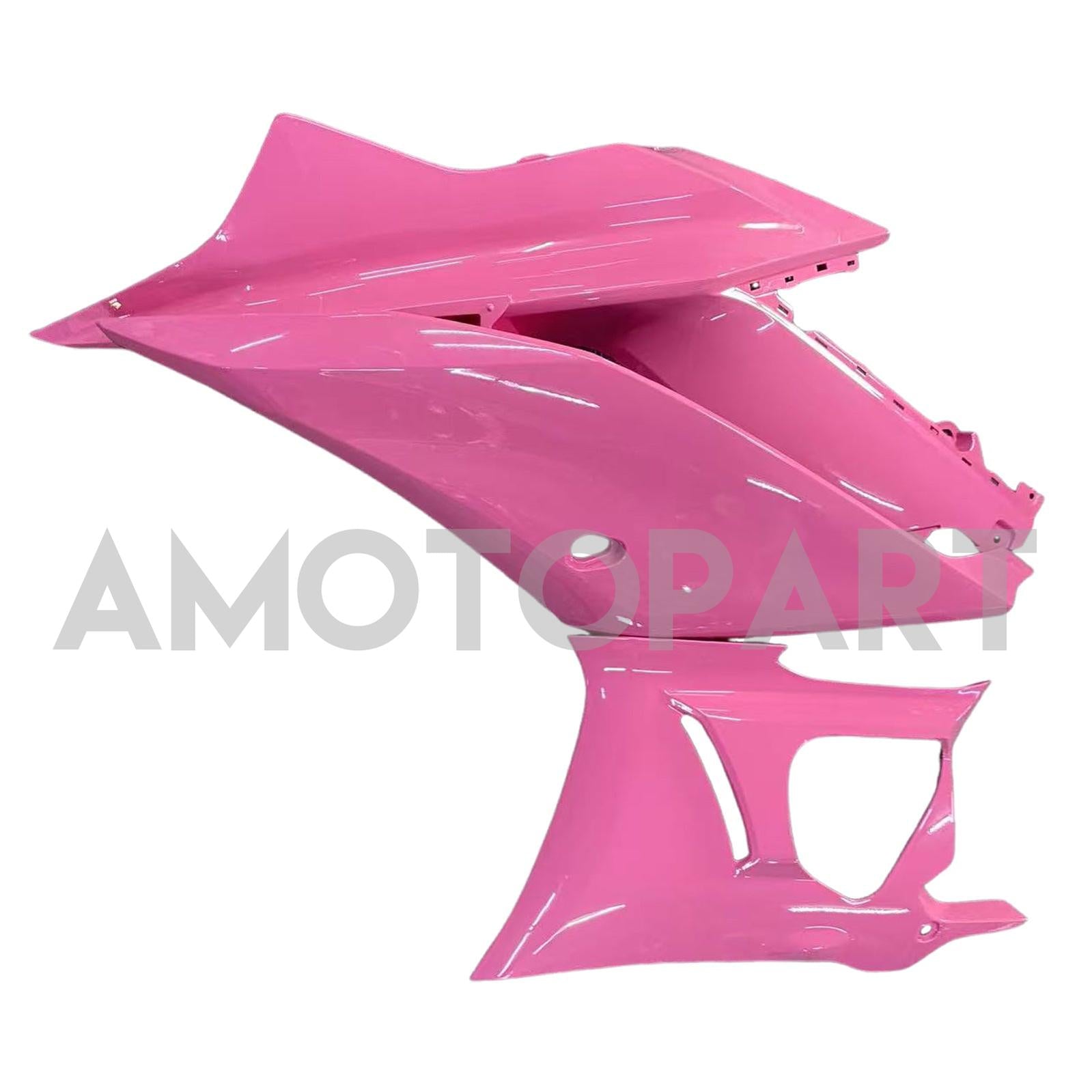 Amotopart 2019-2021 Yamaha YZF-R3 R25 Black Pink Fairing Kit