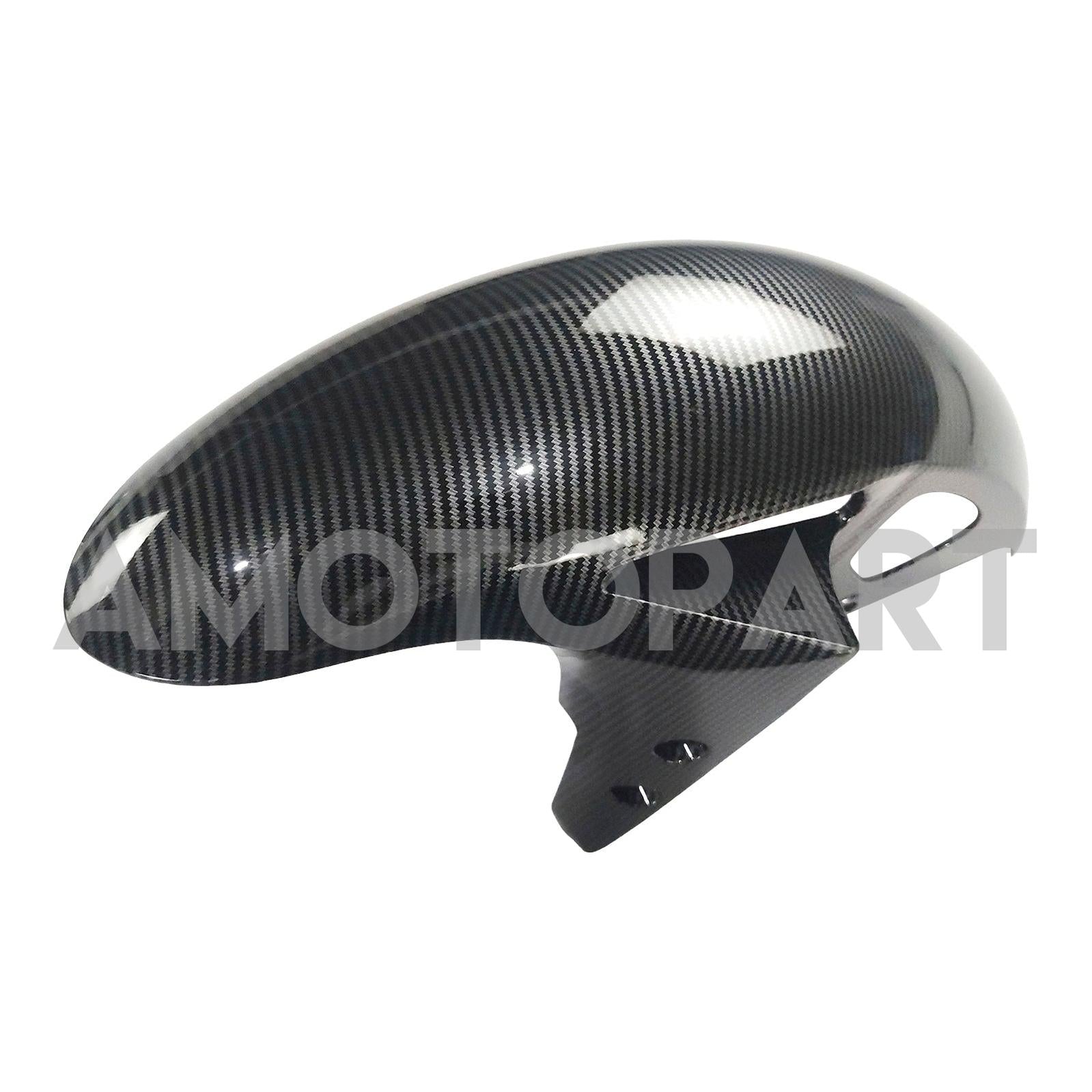 Amotopart 2019-2021 Yamaha YZF-R3 R25 Carbon Fiber Black Silver Fairing Kit