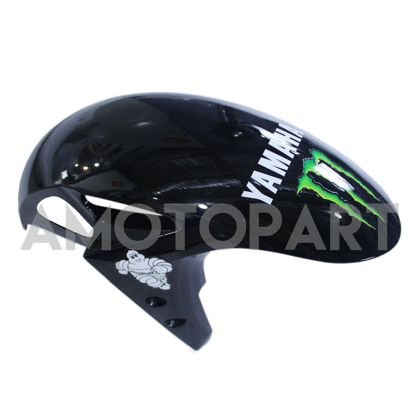Amotopart 2019-2021 Yamaha YZF-R3 R25 Blue Black Fairing Kit