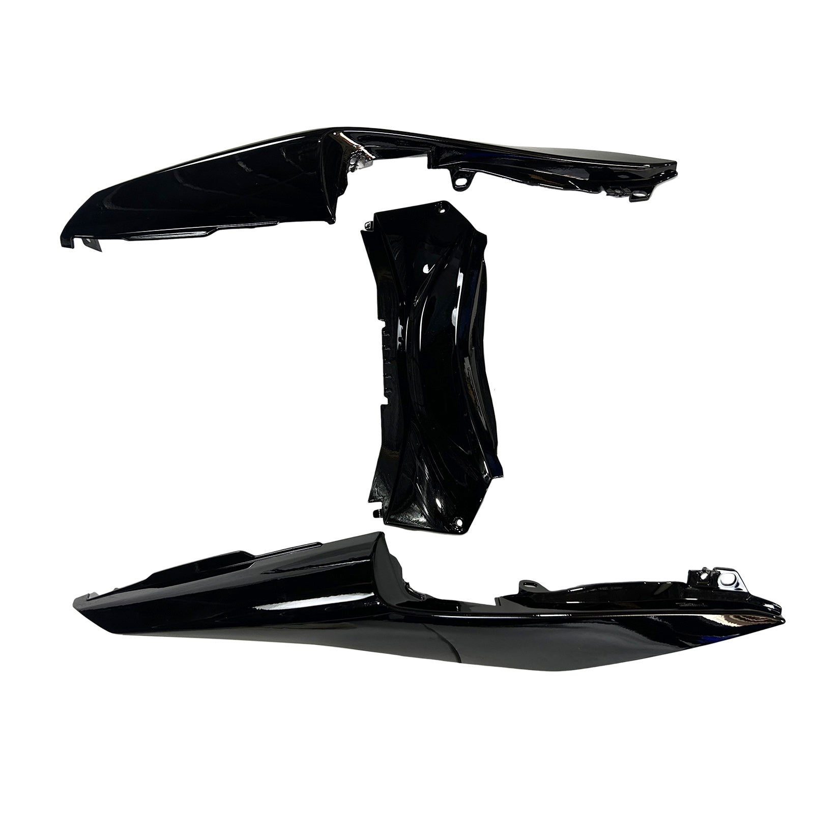 Amotopart 2019-2021 Yamaha YZF-R3 R25 Black Red Blue Fairing Kit
