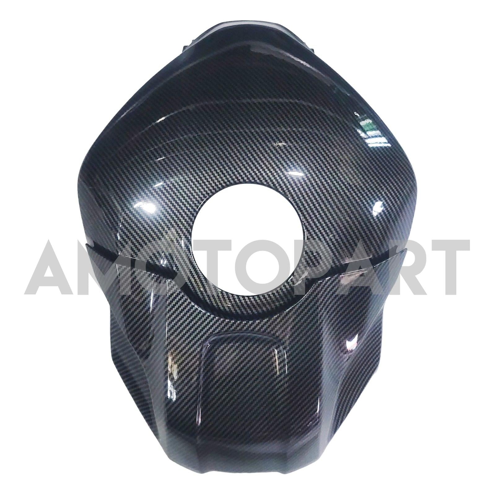 Amotopart 2019-2021 Yamaha YZF-R3 R25 Carbon Fiber Black Glod Fairing Kit