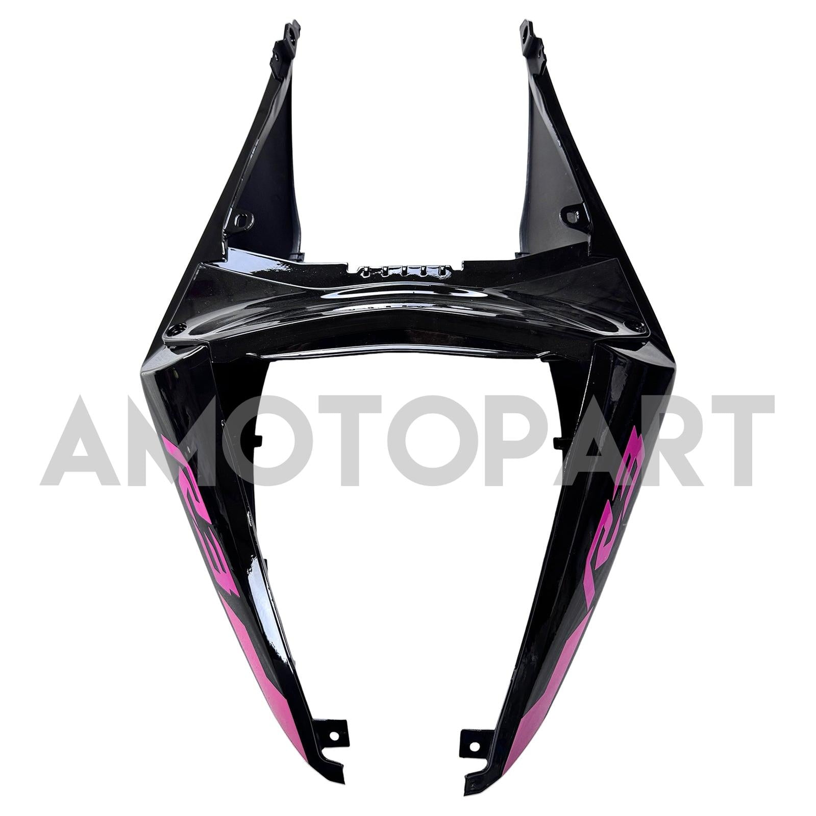 Amotopart 2019-2021 Yamaha YZF-R3 R25 Black Pink Fairing Kit