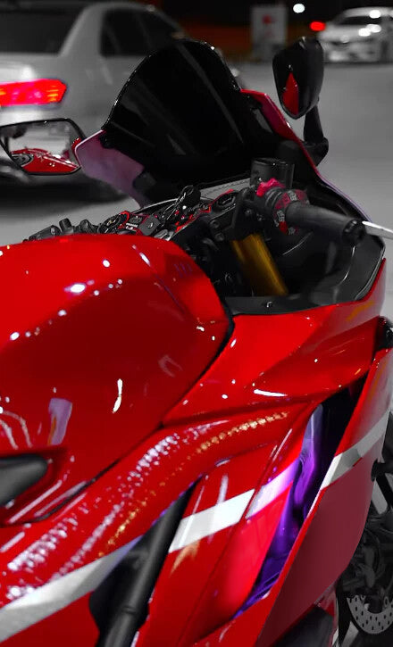 Amotopart 2019-2021 ヤマハ YZF R3 R25 レッド フェアリングキット