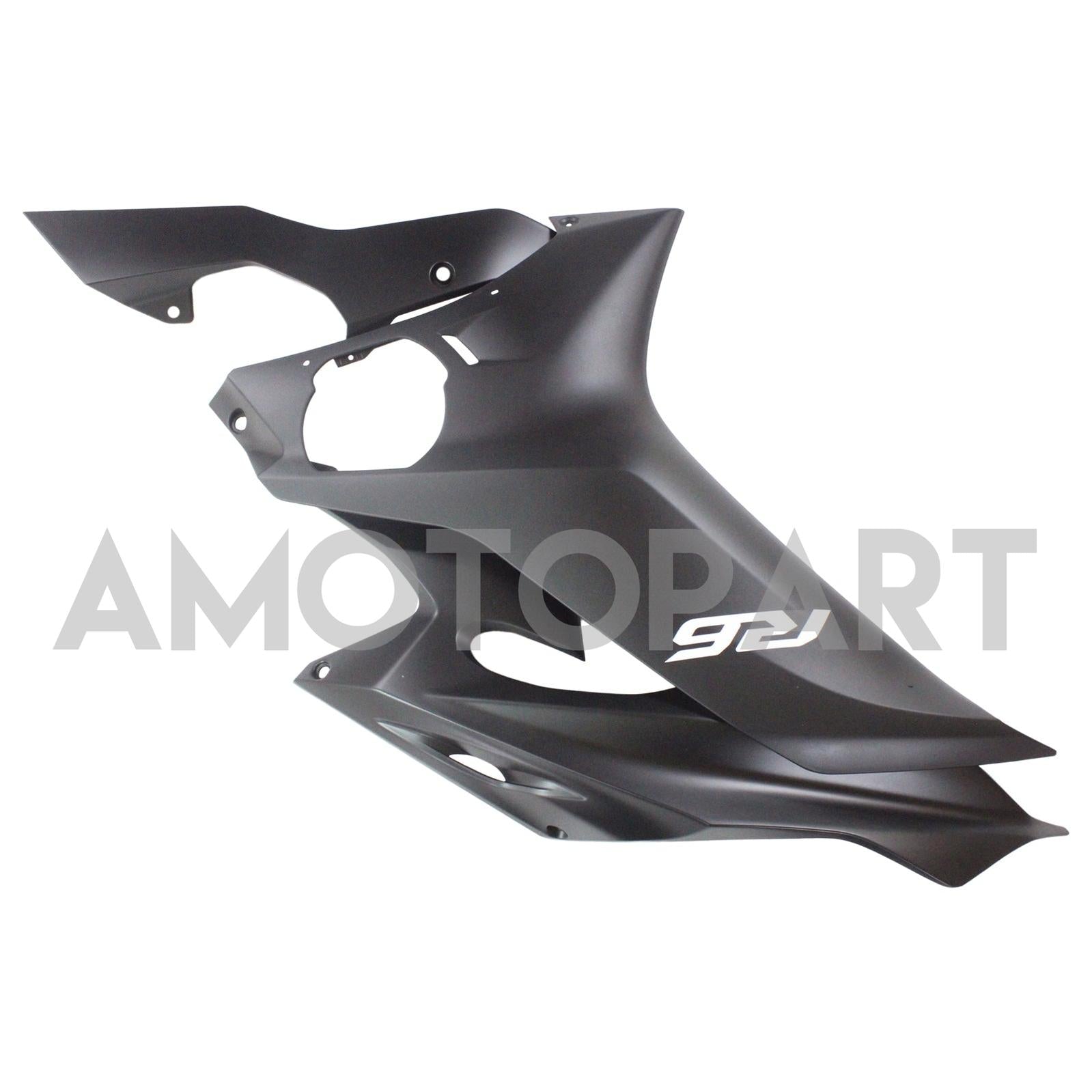 Amotopart Yamaha 2017-2023 YZF 600 R6 Black Fairing Kit