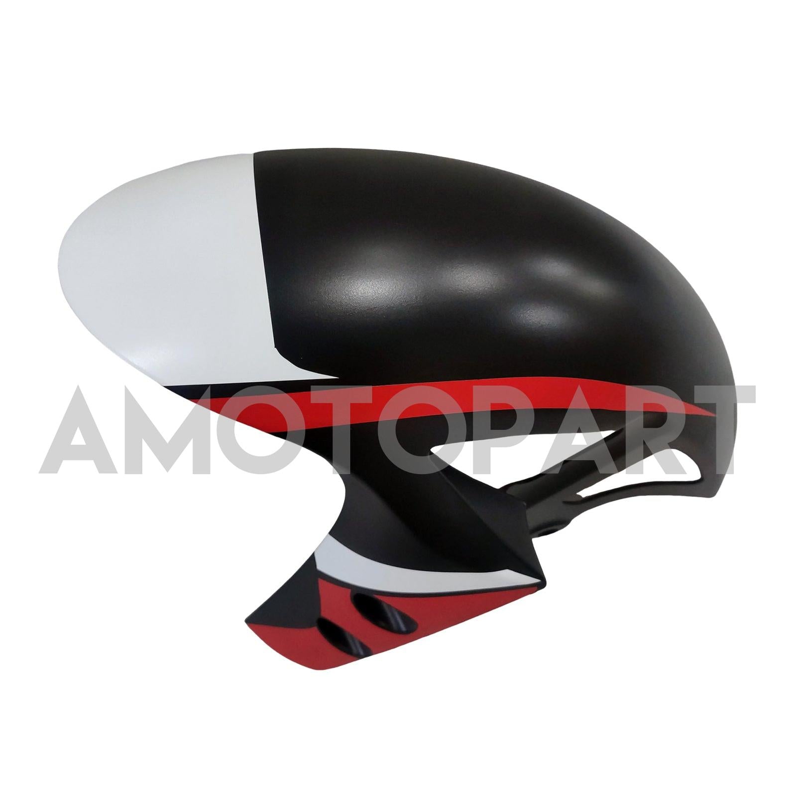 Kit de carenado Amotopart Yamaha YZF-R6 2017-2023 rojo y blanco Style3