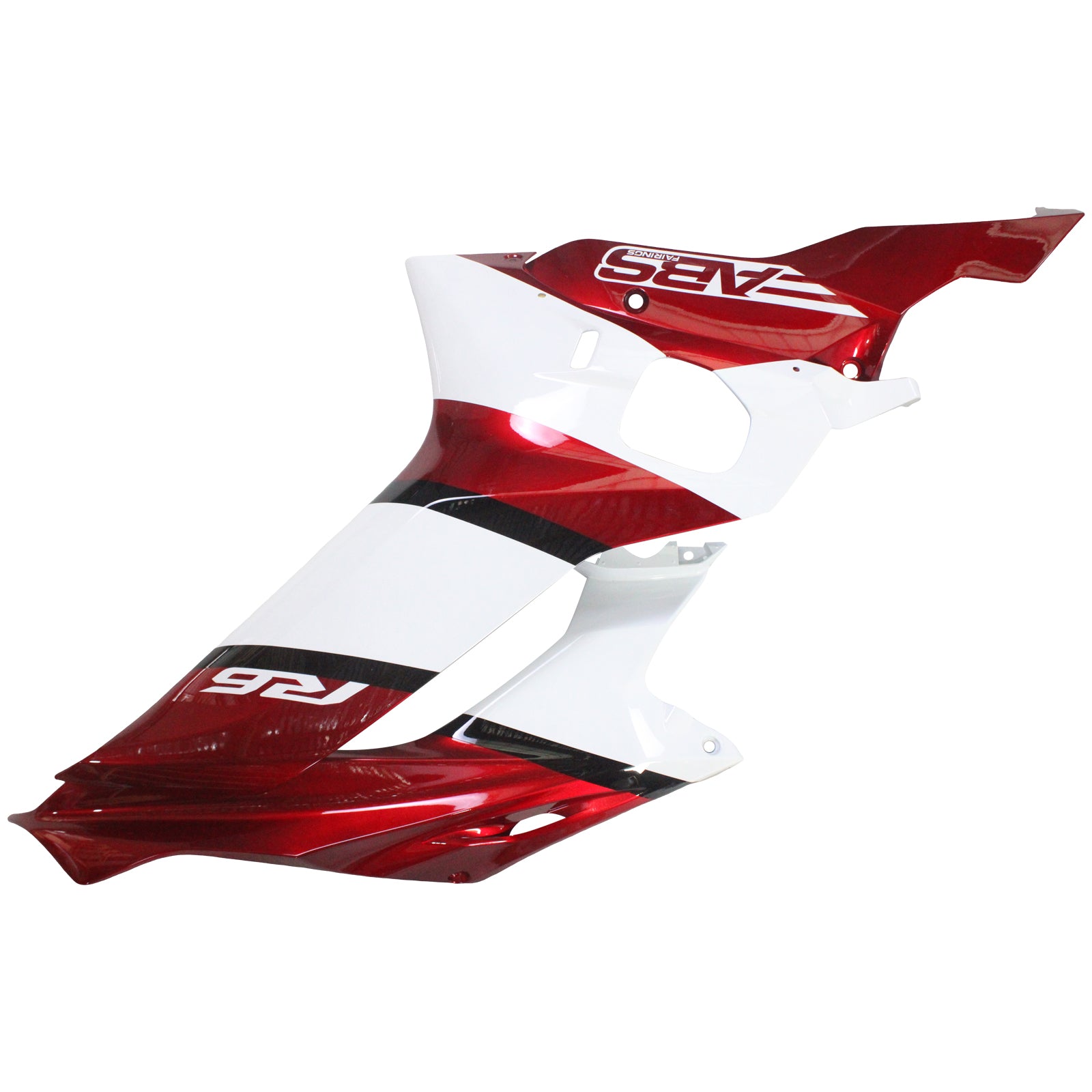 Amotopart Yamaha YZF-R6 2017-2023 Red&White Style1 Fairing Kit