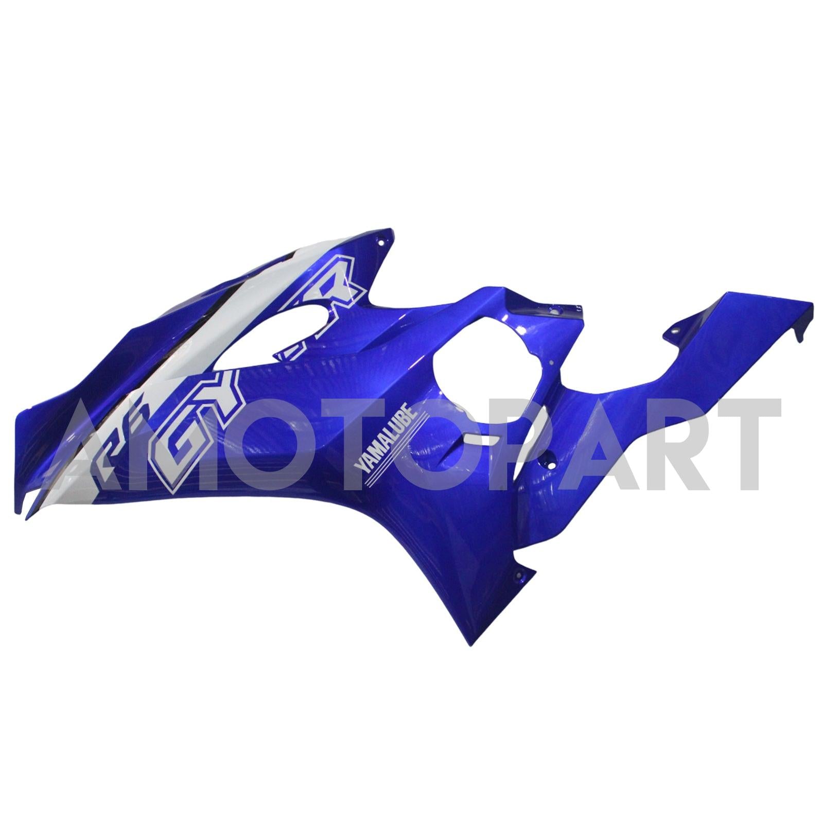 Amotopart Yamaha YZF-R6 2017-2023 Blue Style6 Fairing Kit