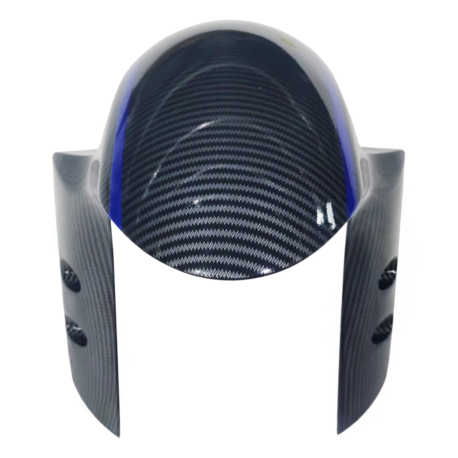 Amotopart 2017–2023 Yamaha YZF R6 Verkleidungsset aus Kohlefaser, Schwarz und Blau