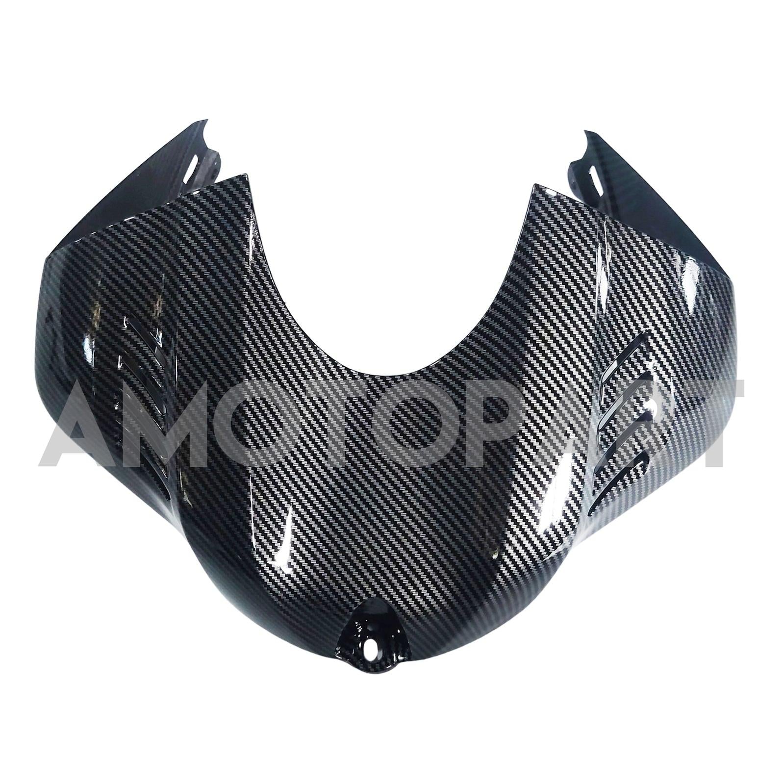 Amotopart 2017-2023 Yamaha YZF R6 Koolstofvezel Blue Black Fairing Kit