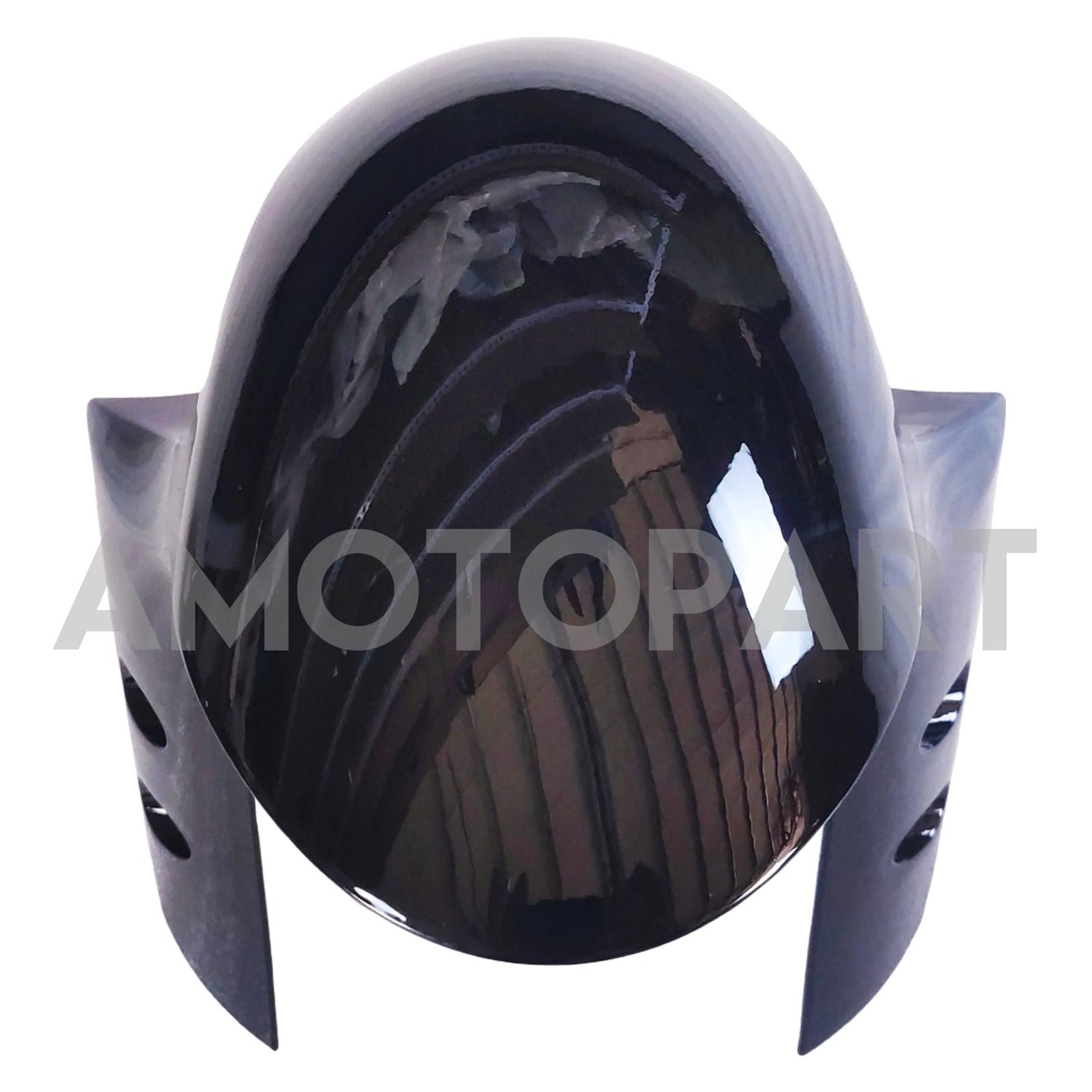 Amotopart 2017-2023 Yamaha YZF R6 Black Dark Red Fairing Kit