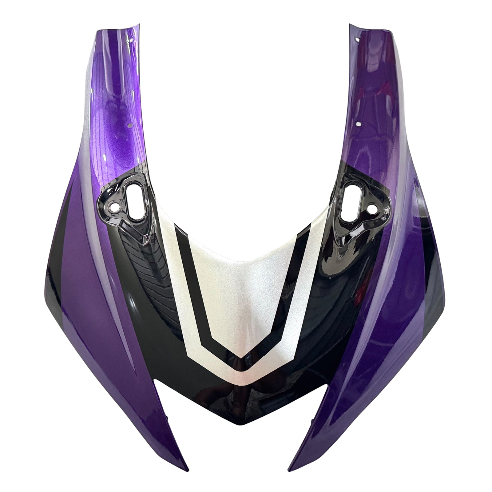 Amotopart 2017-2023 Yamaha Yzf R6 Black Purple Fairing Zestaw
