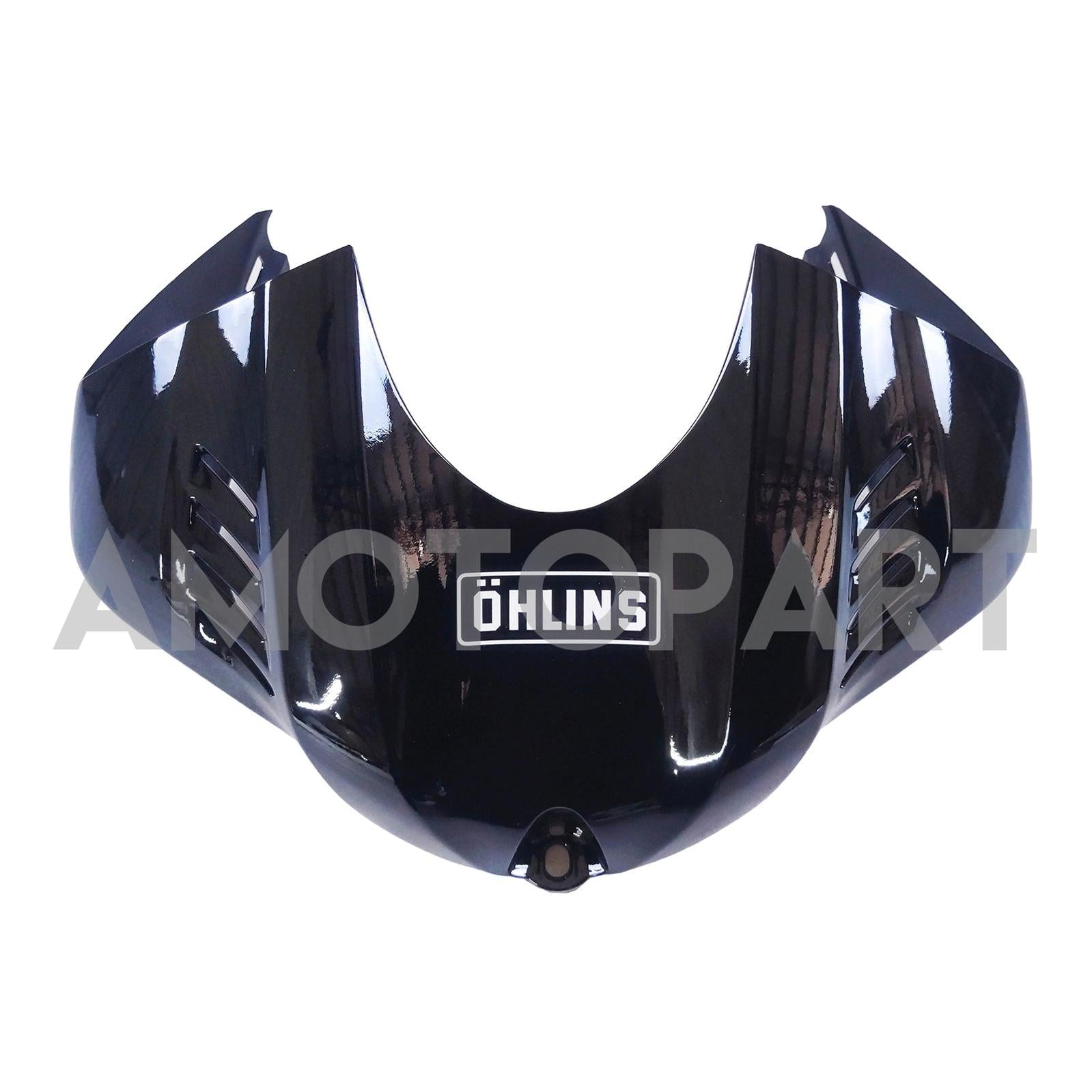 Amotopart 2017-2023 Yamaha YZF R6 Kit de carenado blanco negro