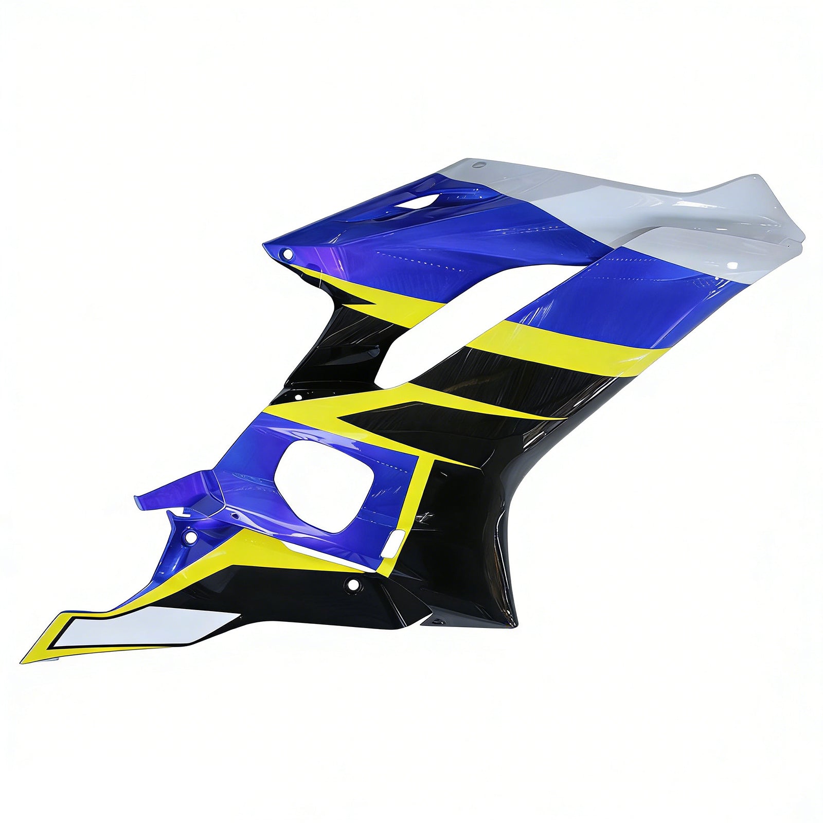 Amotopart 2017-2023 Yamaha YZF R6 White Blue Black Yllow Fairing Kit