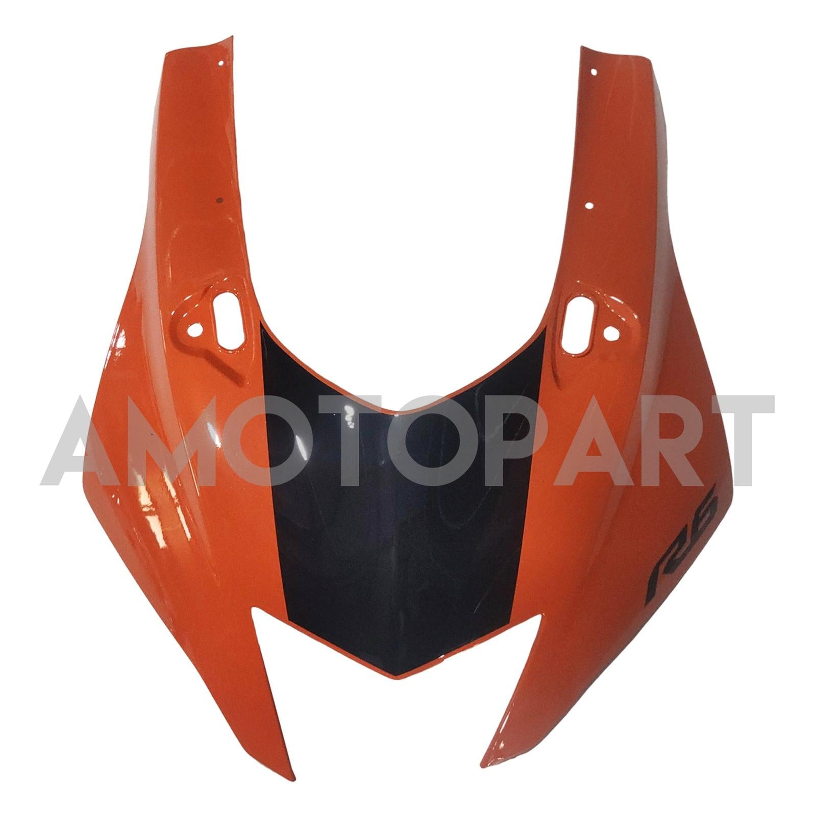 Amotopart 2017-2023 Yamaha YZF R6 Black Light Brown Fairing Kit