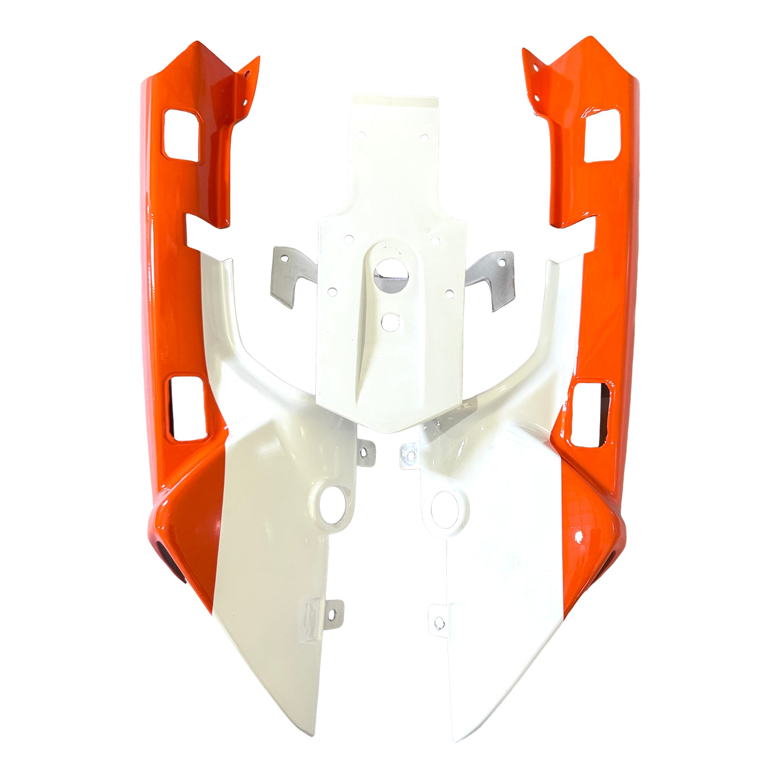 Amotopart 2001-2006 Yamaha FJR 1300 Orange & White Fairing Kit