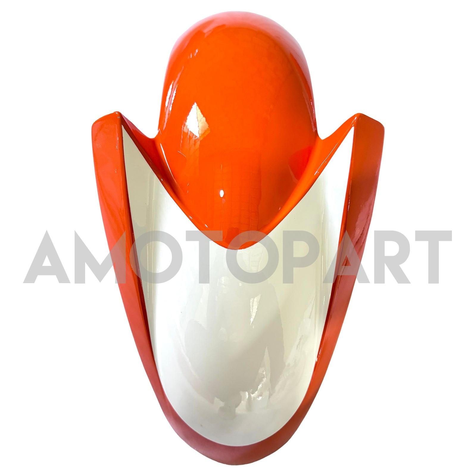 Amotopart 2001-2006 ヤマハ FJR 1300 オレンジ&ホワイト フェアリングキット