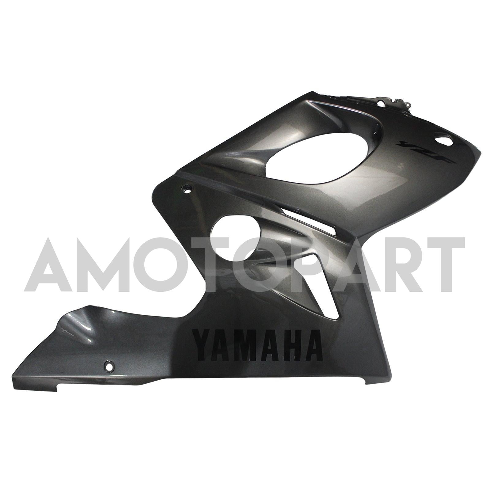 Amotopart Yamaha 1996-2007 YZF 600R Thundercat Grey Sliver Fairing Kit