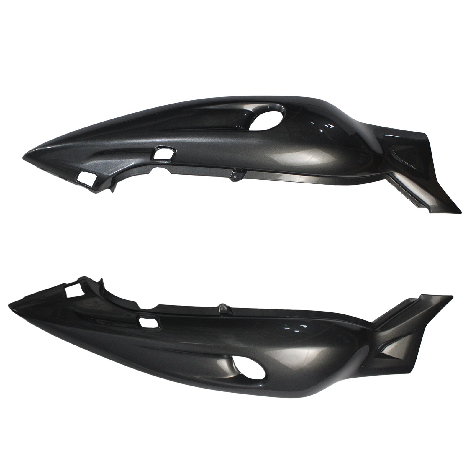 Amotopart Yamaha 1996-2007 YZF 600R Thundercat Grey Sliver Fairing Kit