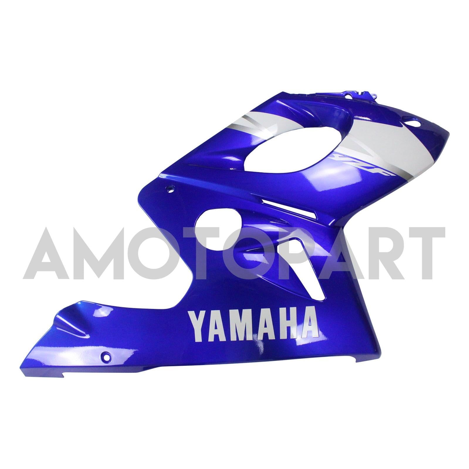 Amotopart Yamaha 1996-2007 YZF 600R Thundercat Blue White Fairing Kit