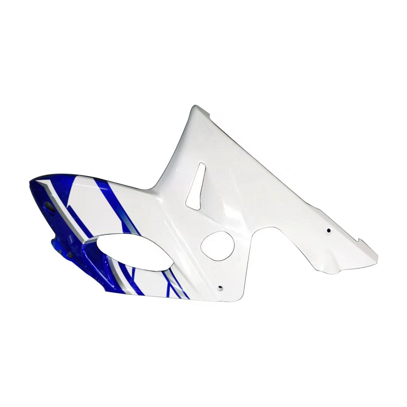 Amotopart Yamaha 1996-2007 YZF 600R Thundercat White Blue Fairing Kit