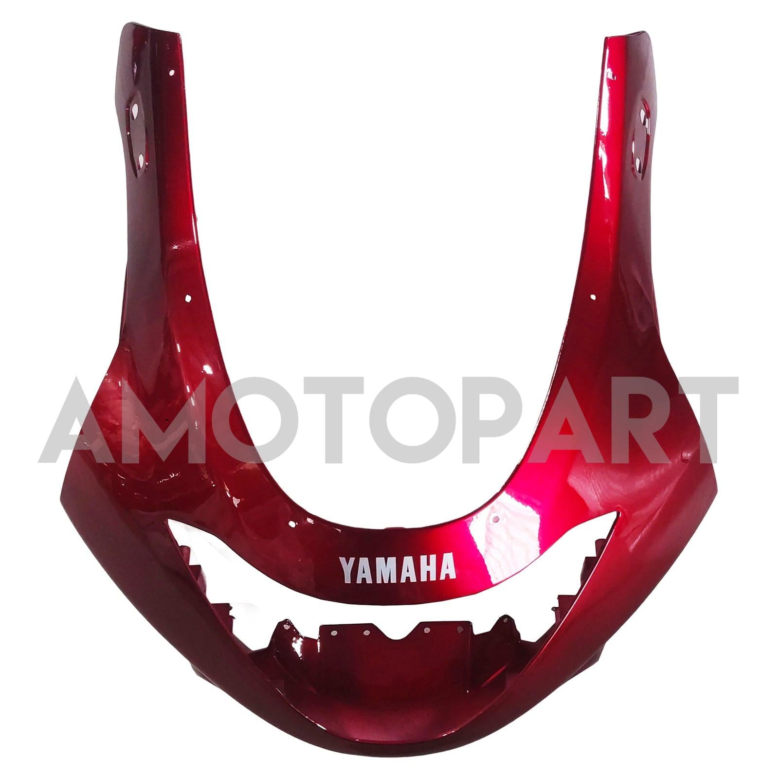 Amotopart Yamaha 1996-2007 YZF 600R Thundercat Red Mix White Fairing Kit