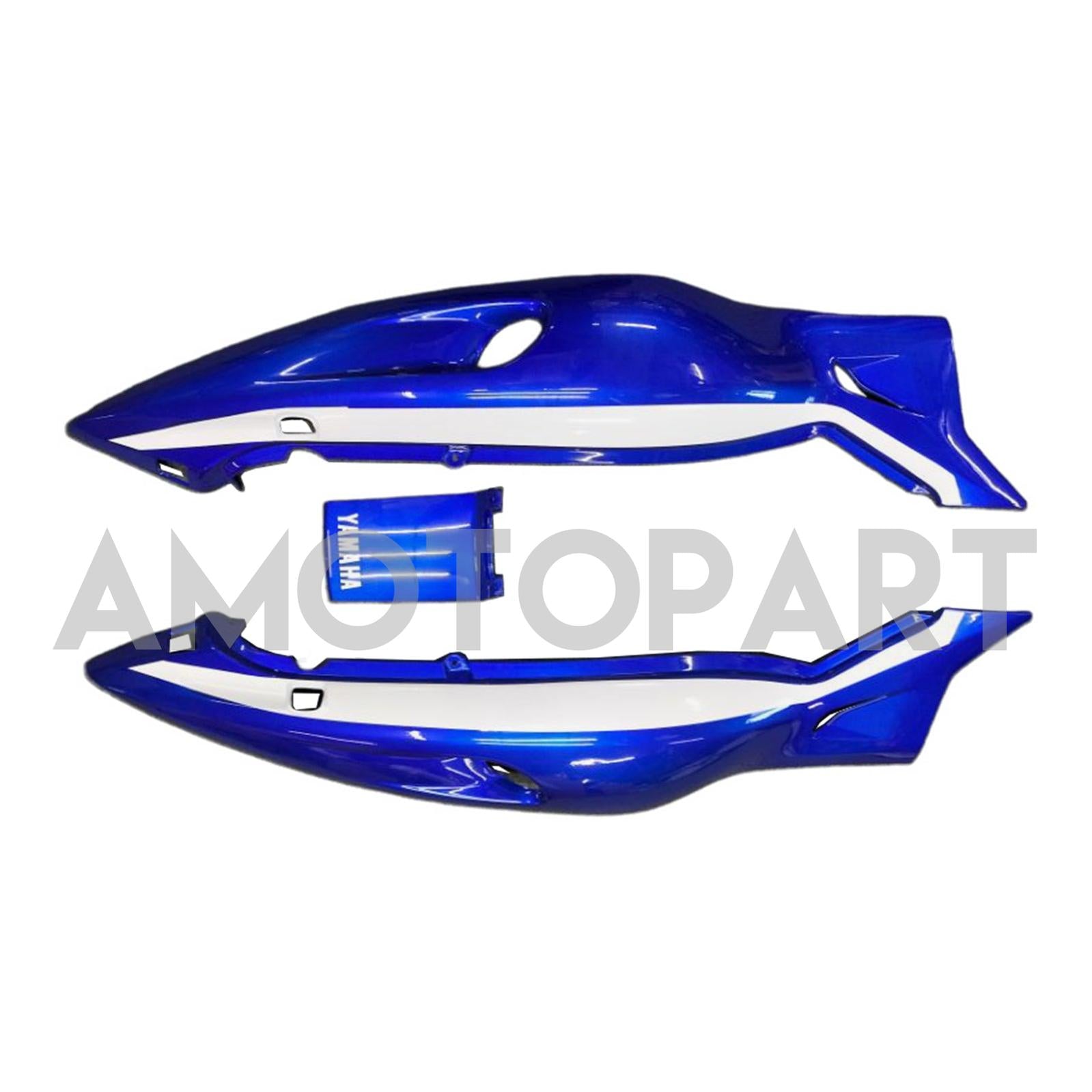 Amotopart Yamaha 1996-2007 YZF 600R Thundercat Black Blue Fairing Kit