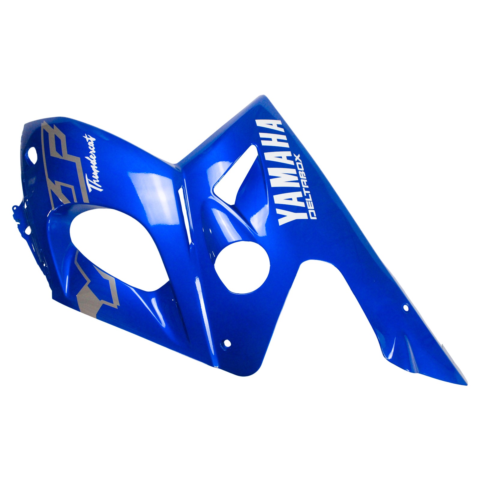 Amotopart Yamaha 1996-2007 YZF 600R Thundercat Blue White Fairing Kit