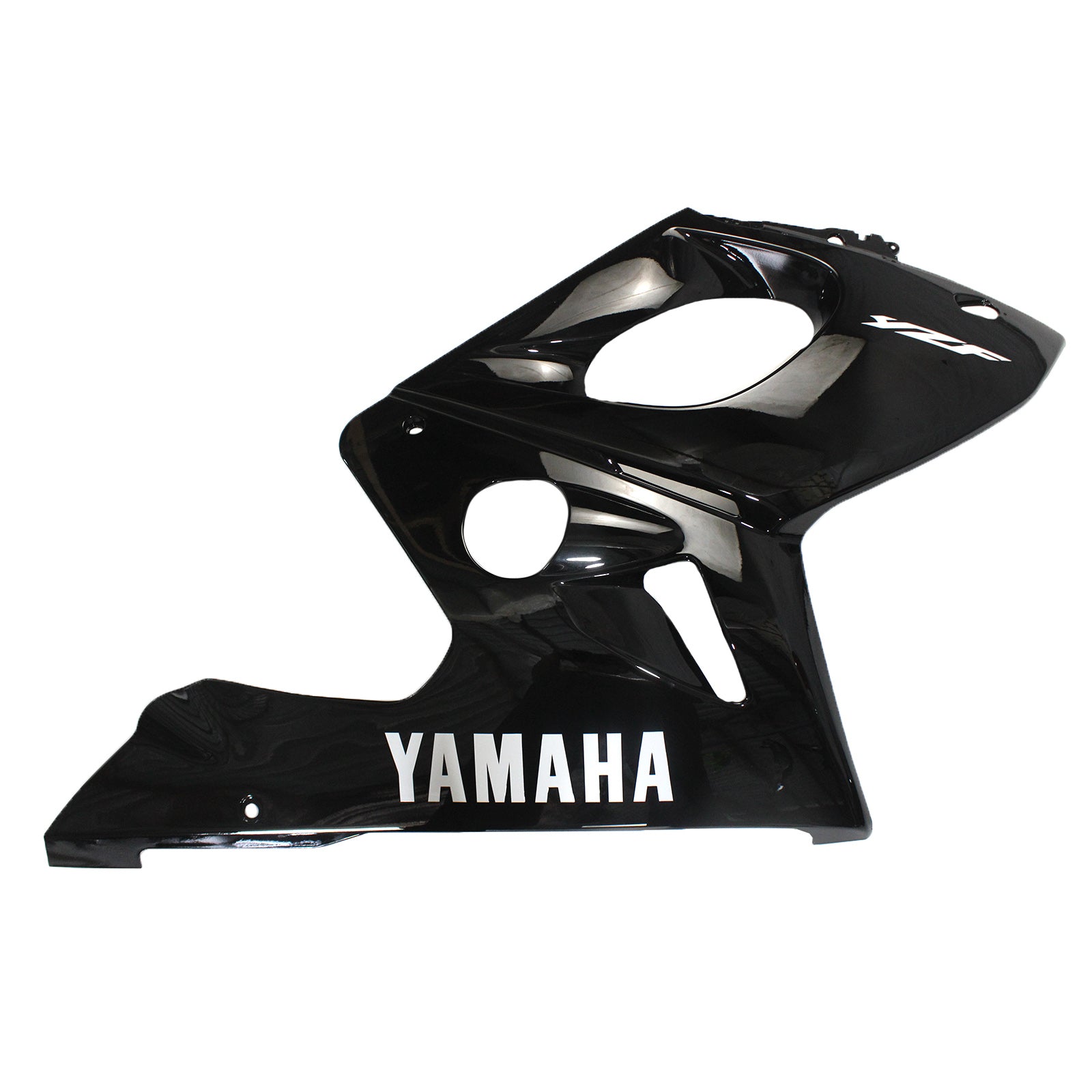 Amotopart Yamaha 1996–2007 YZF 600R Thundercat schwarzes Verkleidungsset